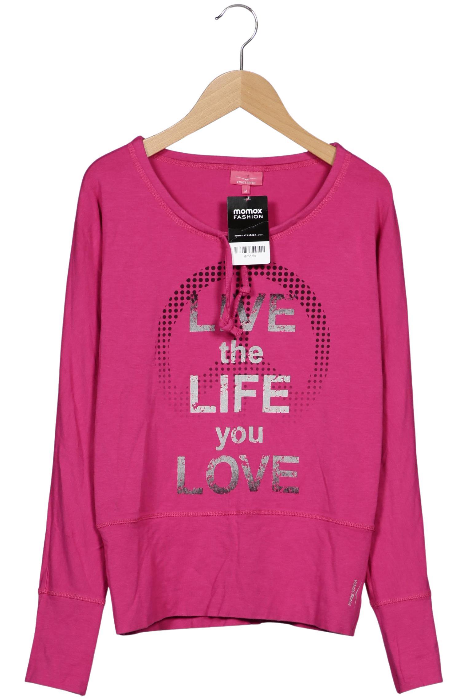 

Venice Beach Damen Langarmshirt, pink, Gr. 38