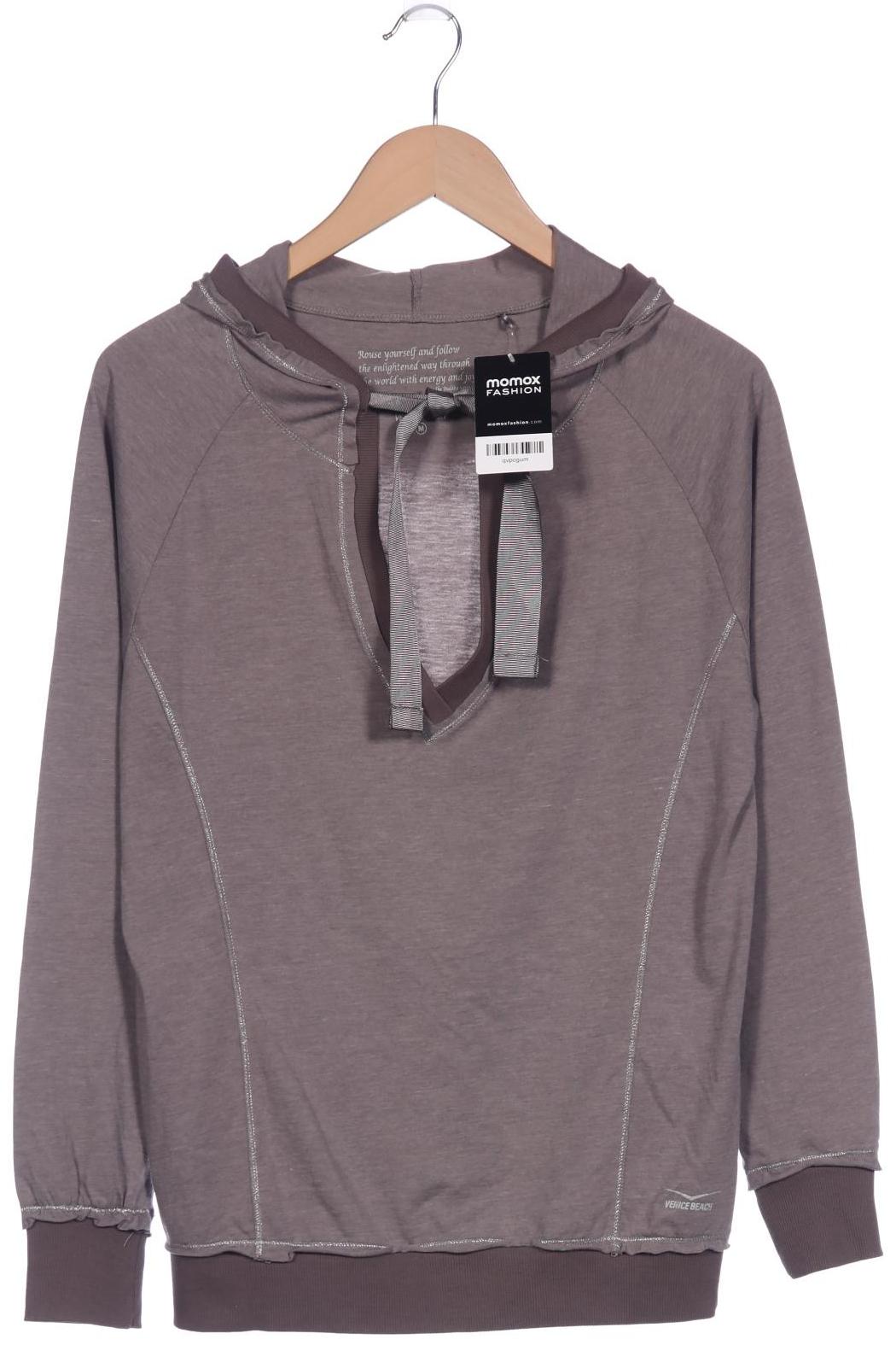 

Venice Beach Damen Kapuzenpullover, grau, Gr. 38