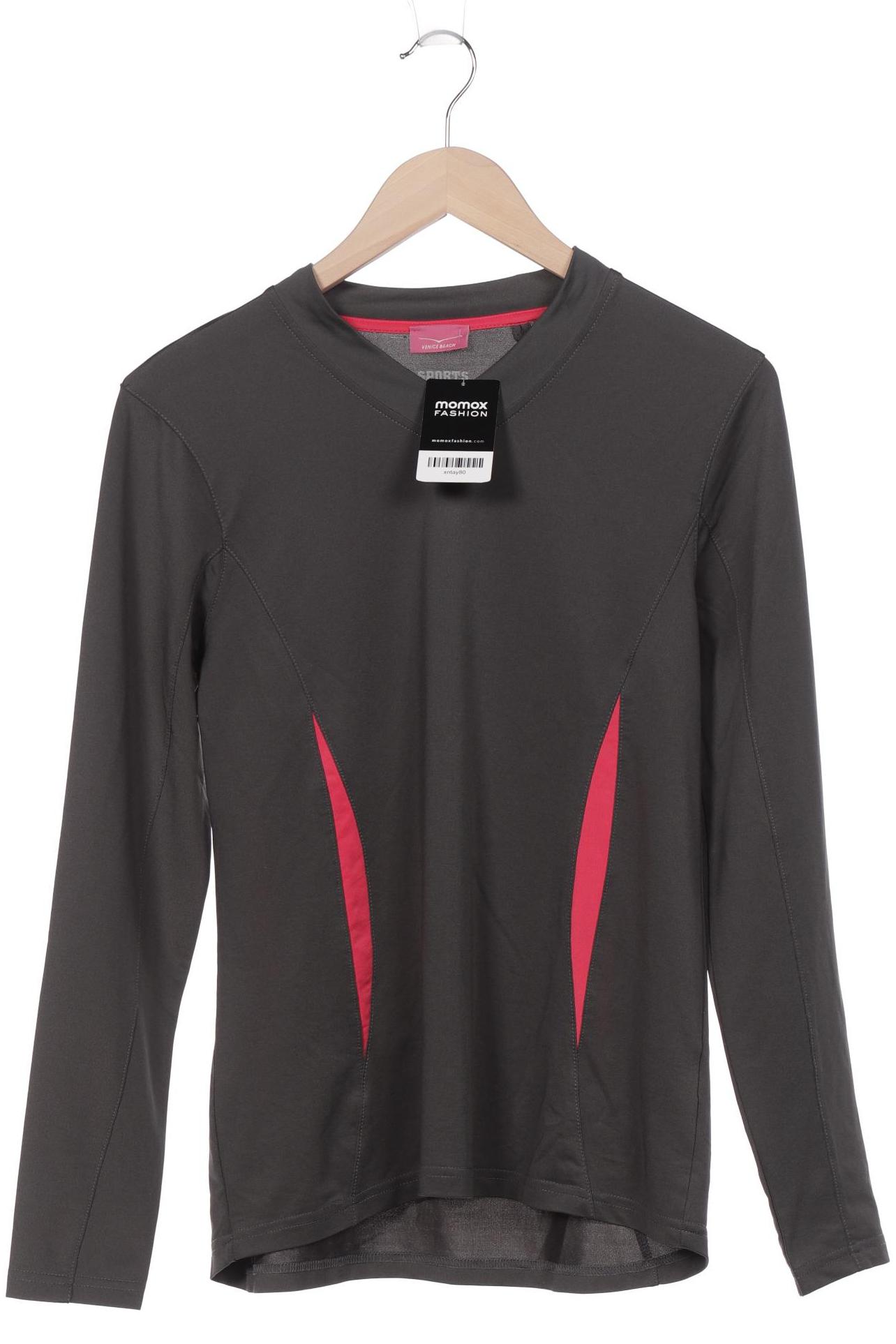 

Venice Beach Damen Langarmshirt, grau, Gr. 36