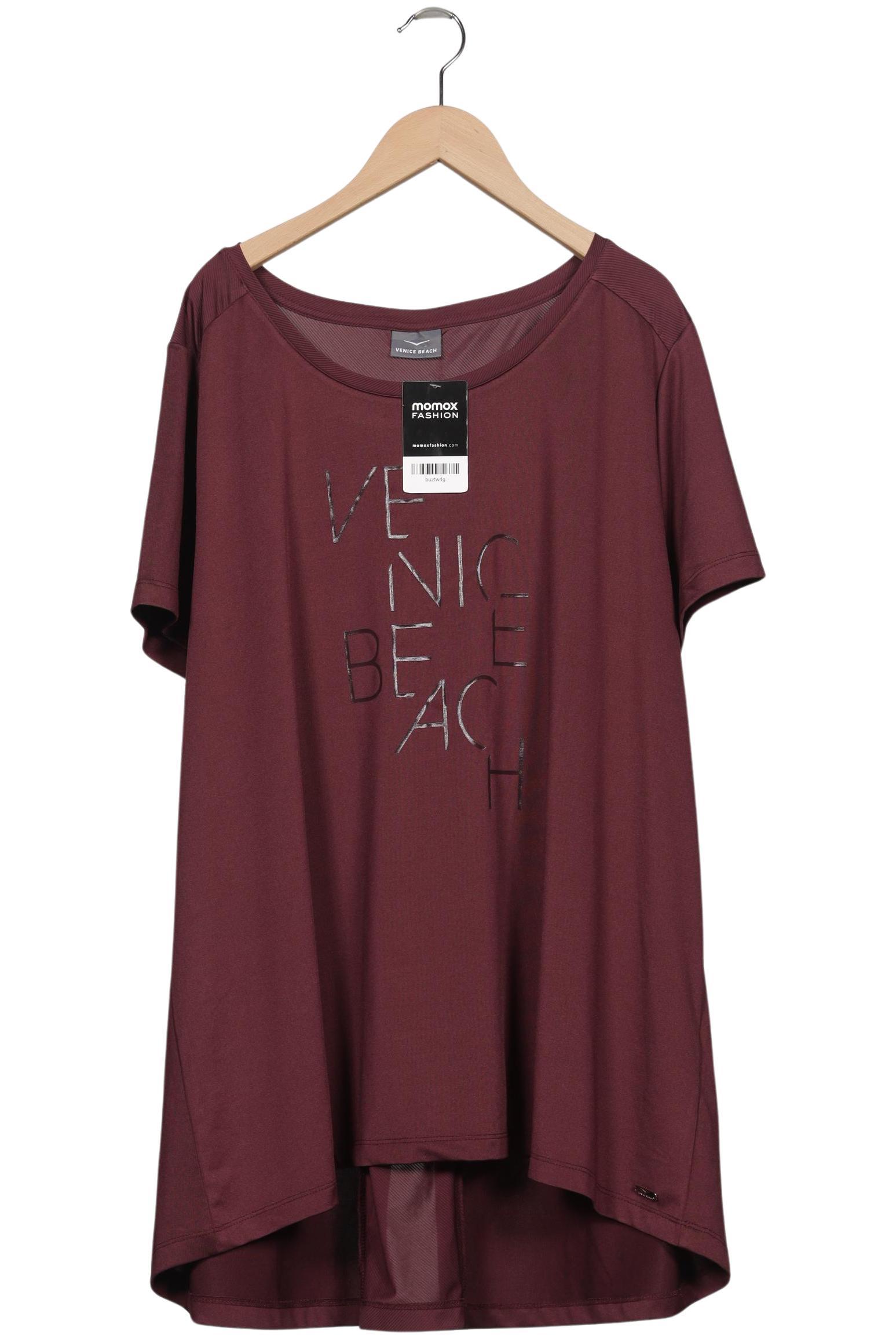 

Venice Beach Damen T-Shirt, bordeaux, Gr. 48