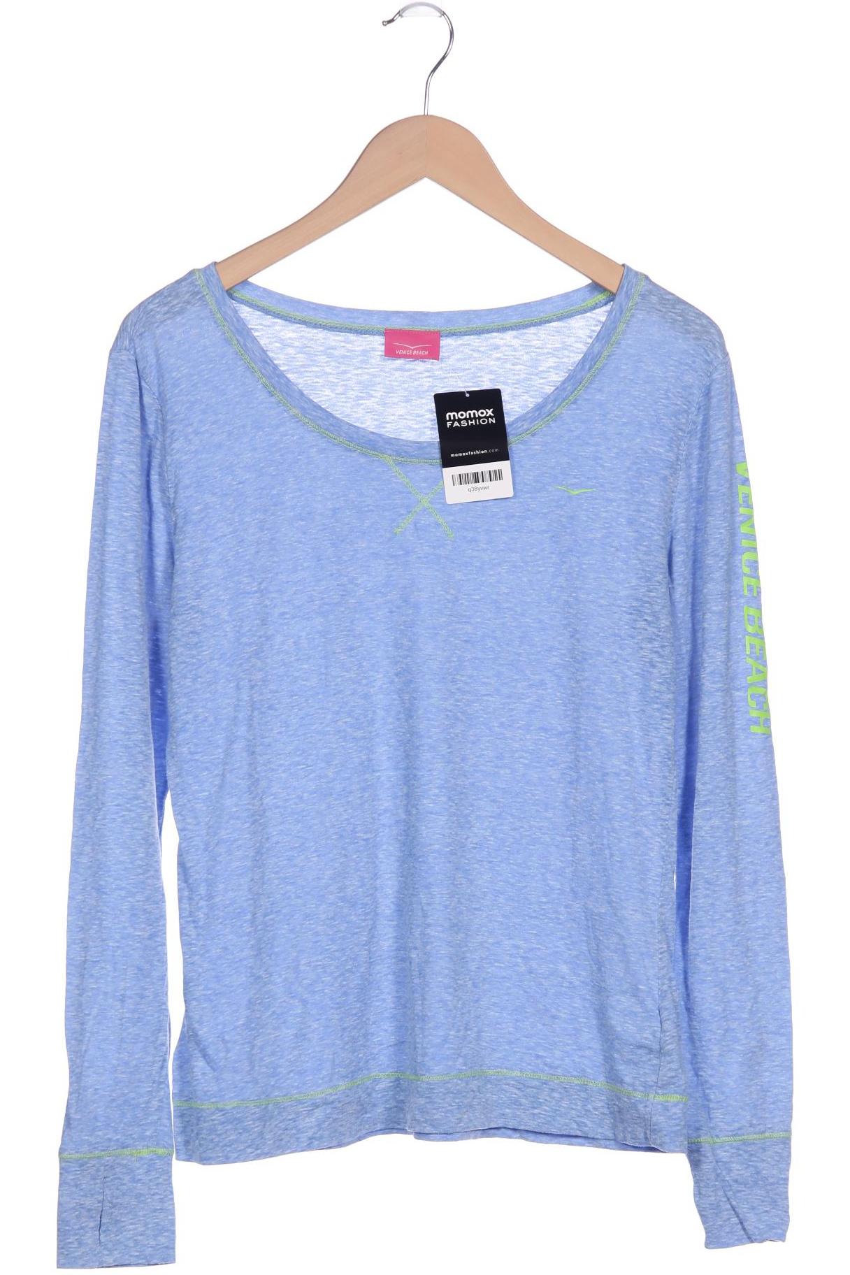 

Venice Beach Damen Langarmshirt, blau, Gr. 40