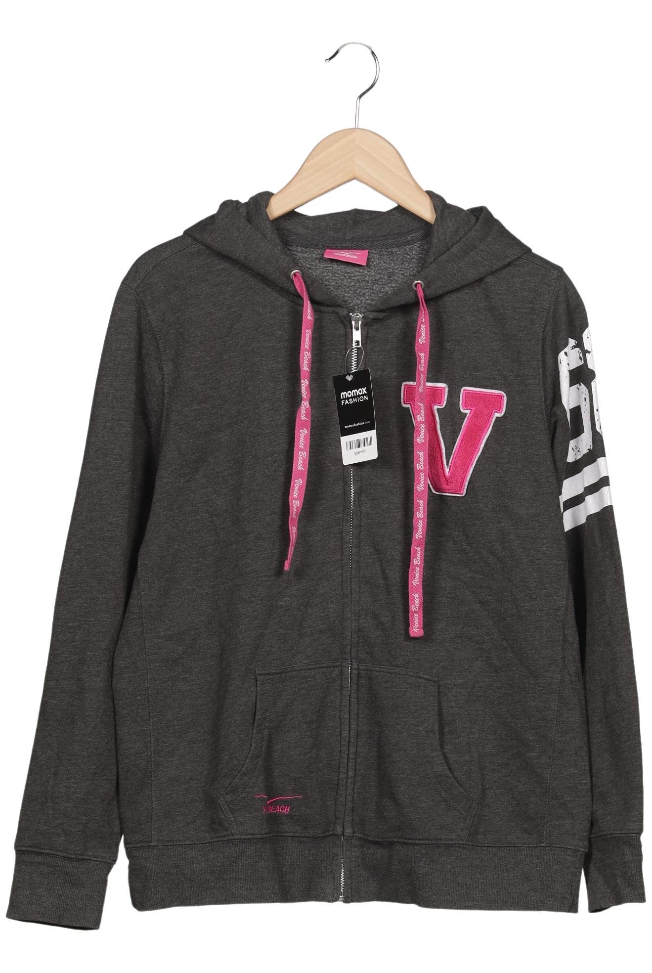 

Venice Beach Damen Kapuzenpullover, grau, Gr. 44