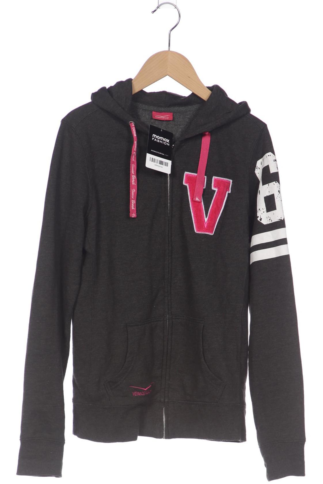 

Venice Beach Damen Kapuzenpullover, grau, Gr. 36