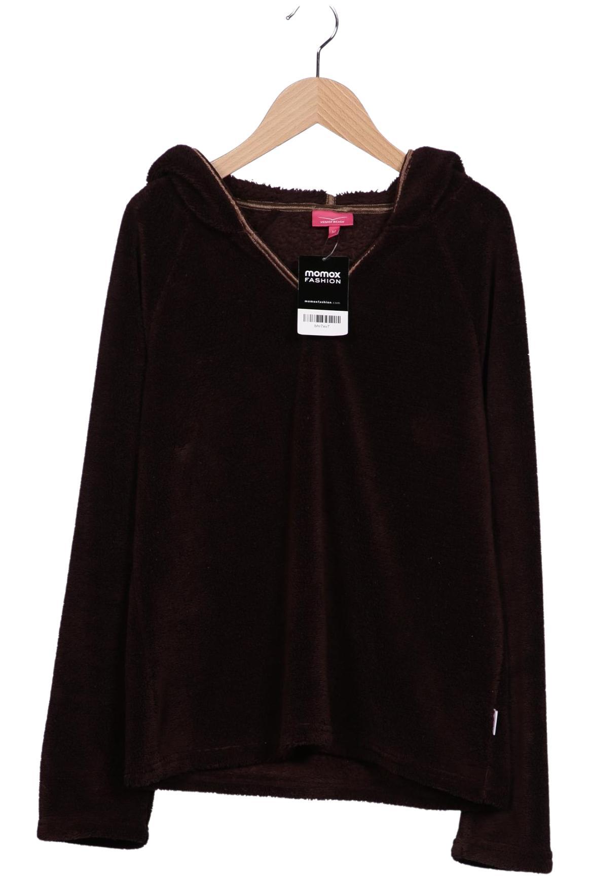 

Venice Beach Damen Kapuzenpullover, braun, Gr. 38