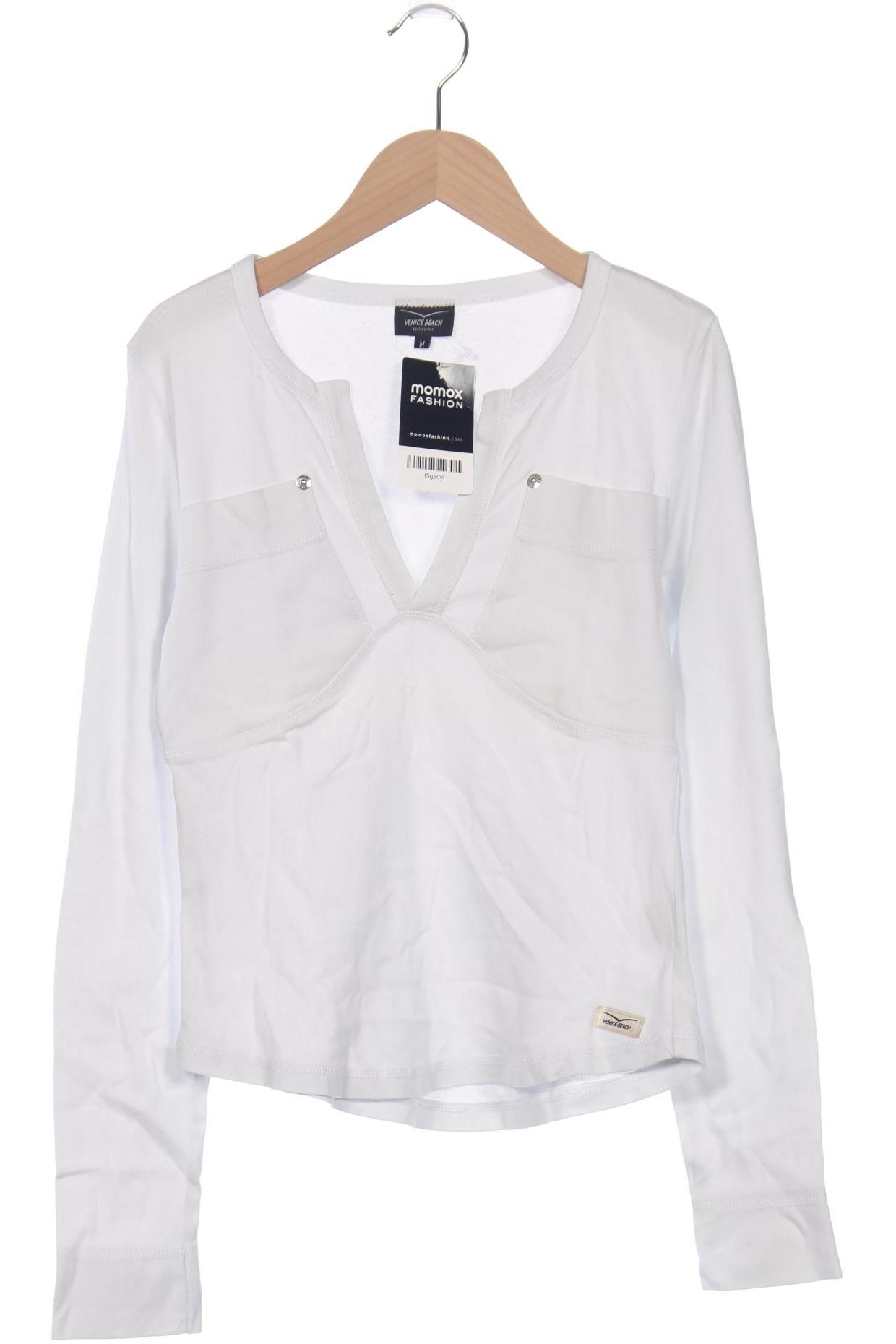 

Venice Beach Damen Langarmshirt, weiß, Gr. 38