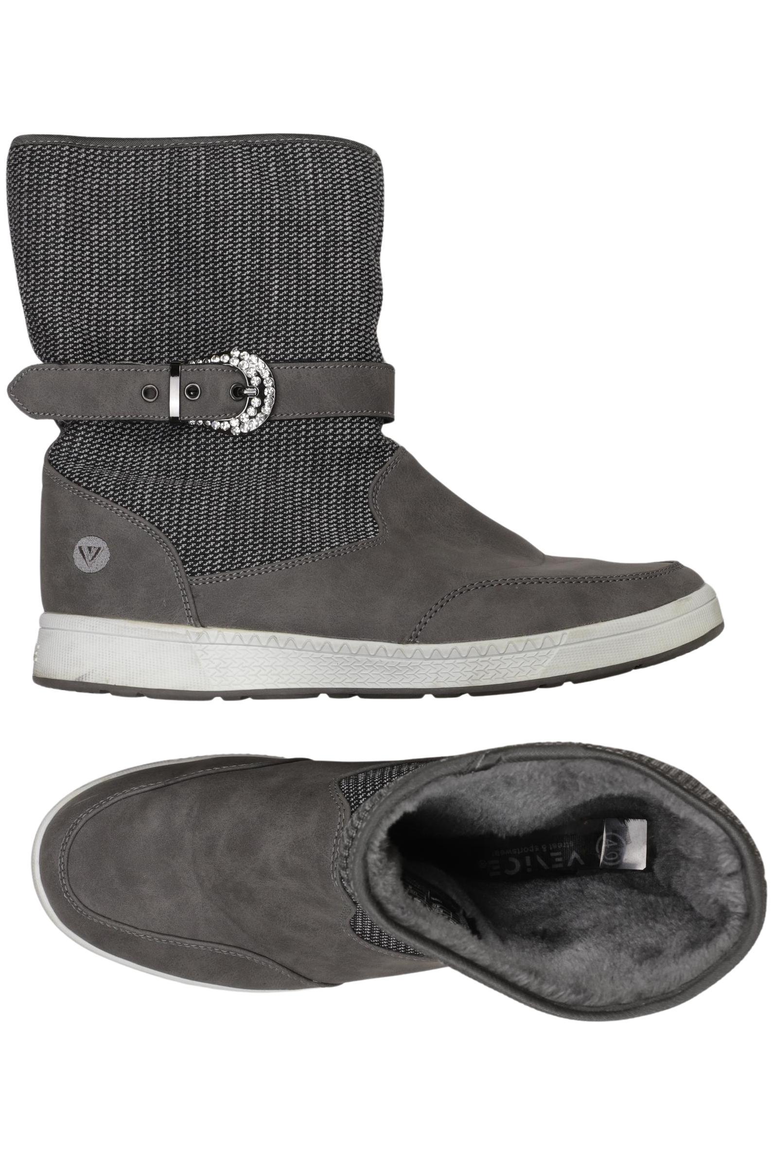 

Venice Damen Stiefelette, grau, Gr. 40