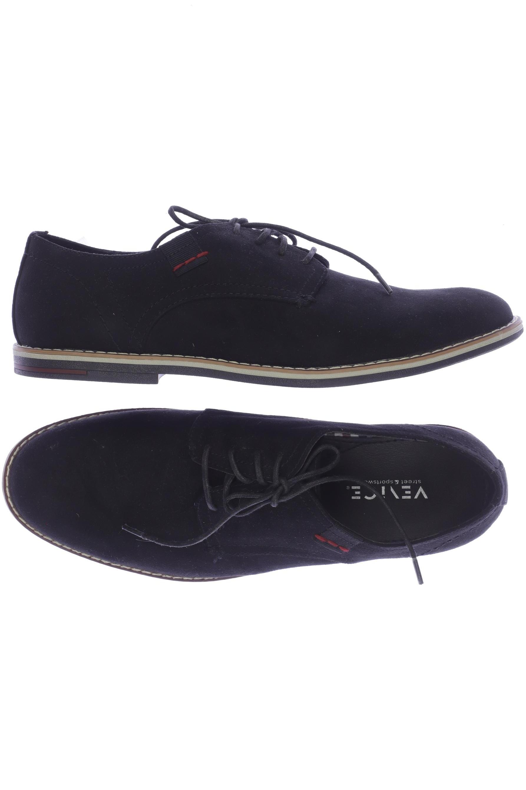 

Venice Herren Halbschuh, schwarz, Gr. 42