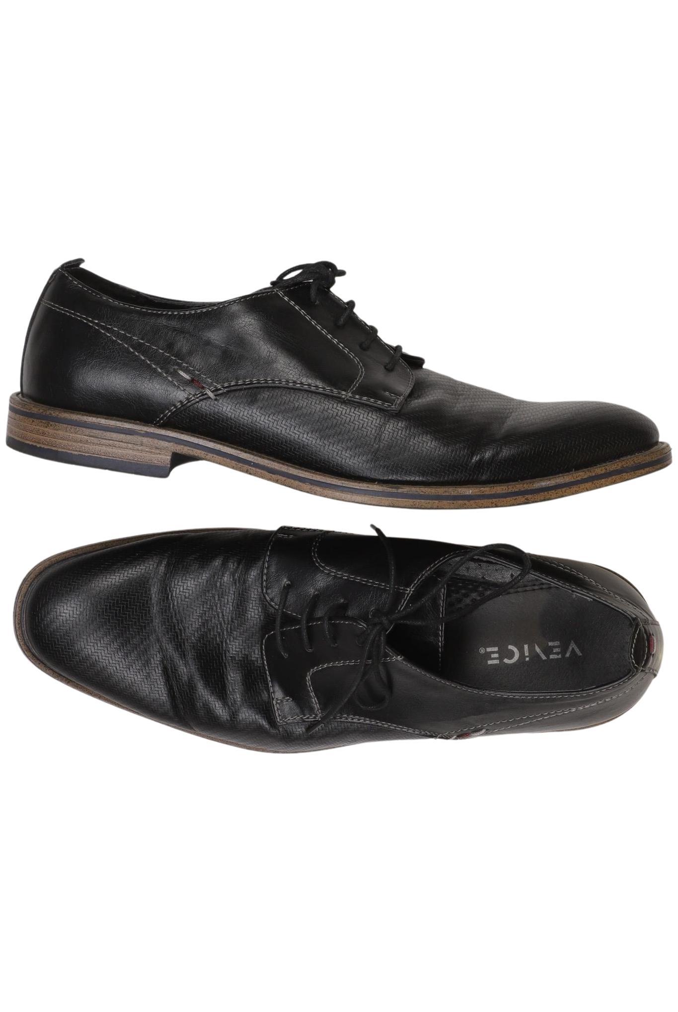 

Venice Herren Halbschuh, schwarz, Gr. 44