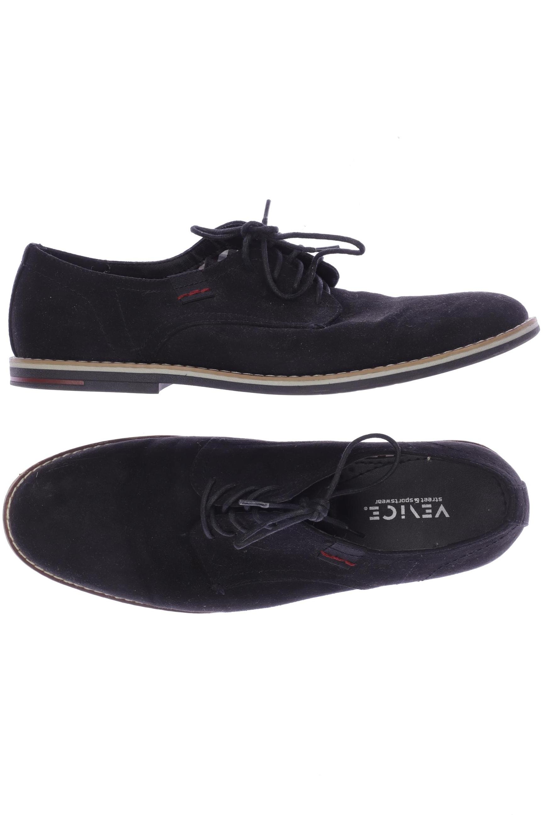 

Venice Herren Halbschuh, schwarz, Gr. 43