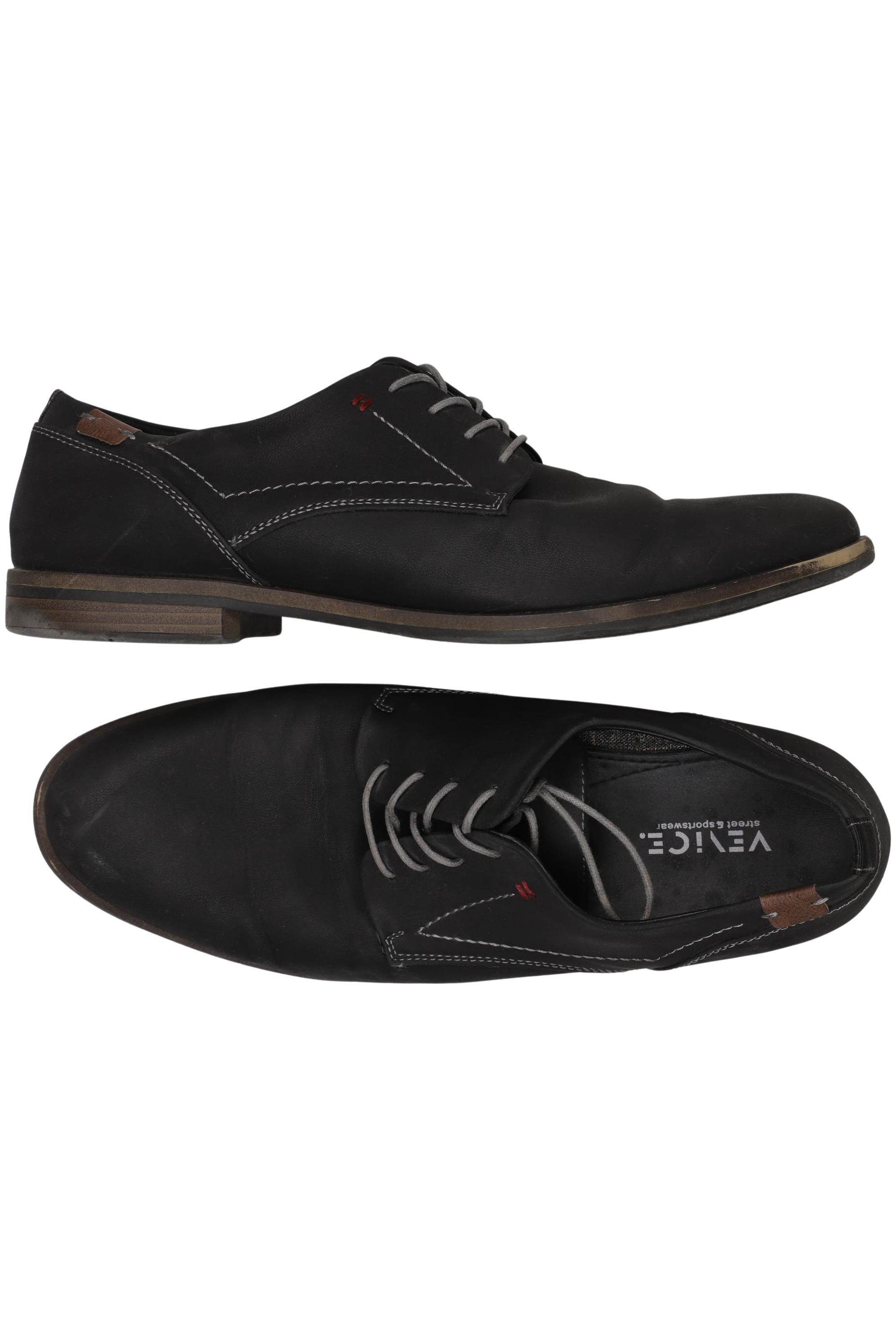 

Venice Herren Halbschuh, schwarz, Gr. 46