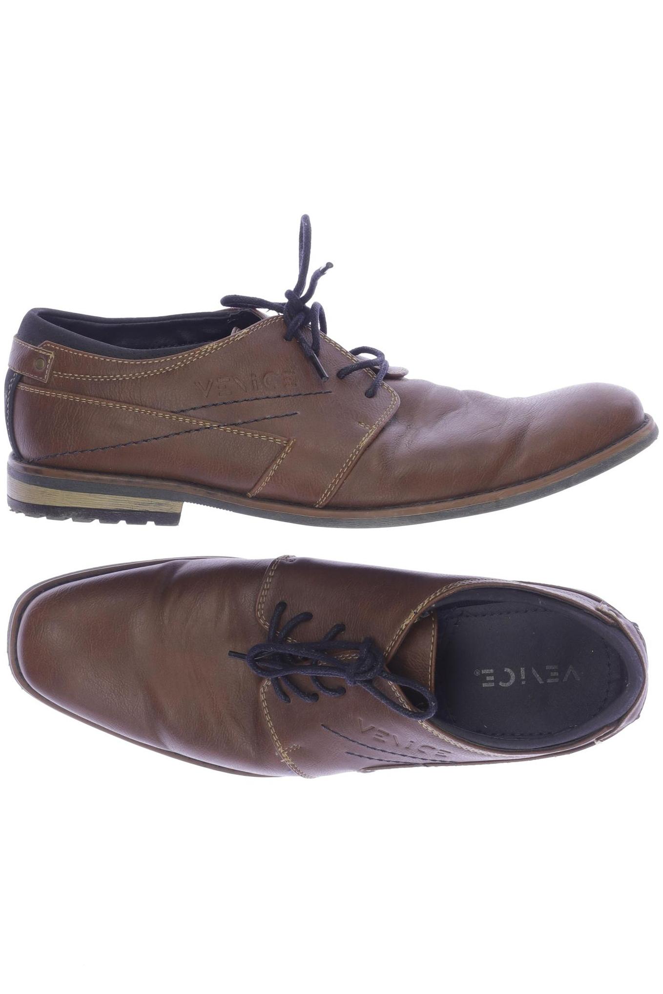 

Venice Herren Halbschuh, braun, Gr. 43