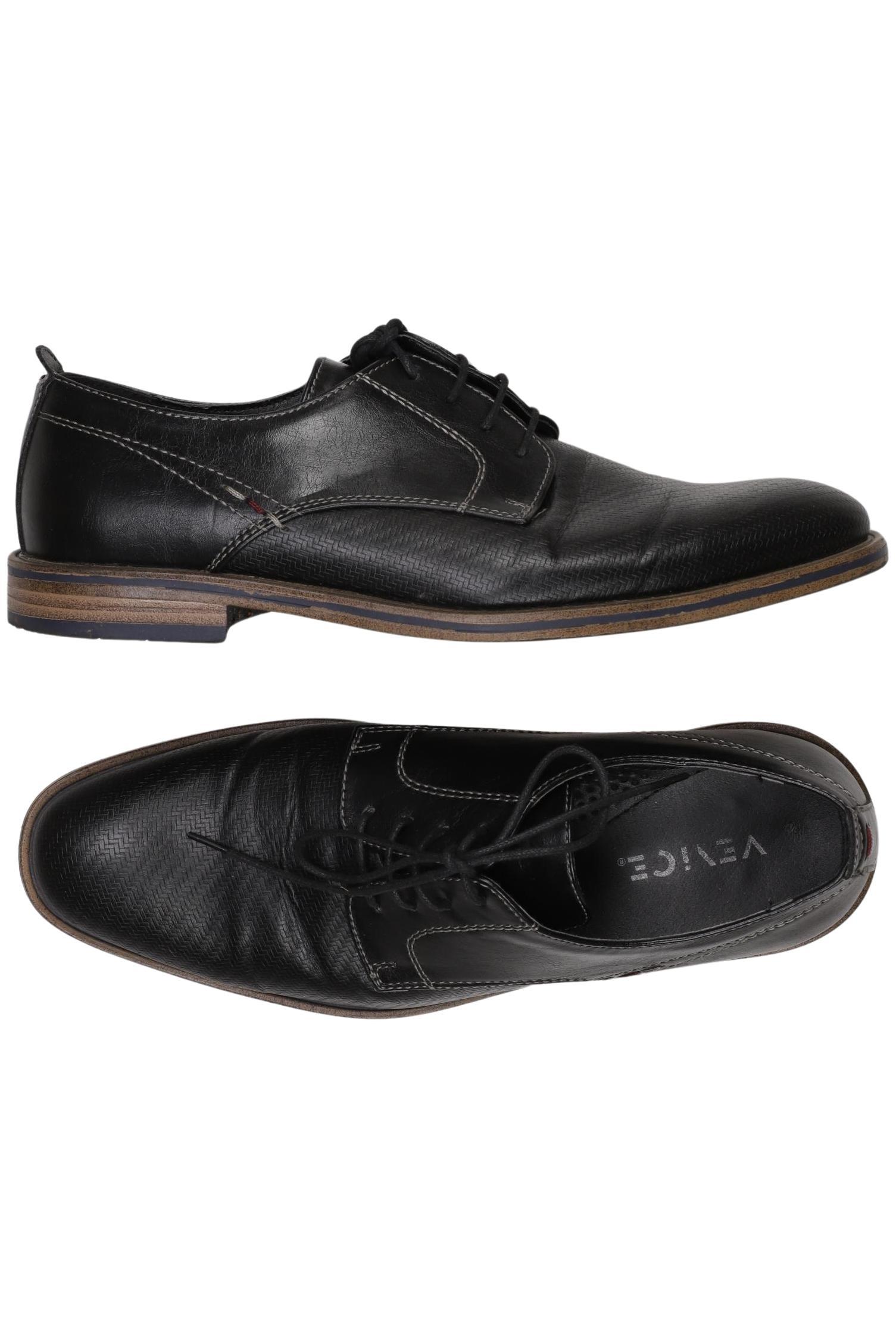 

Venice Herren Halbschuh, schwarz, Gr. 40