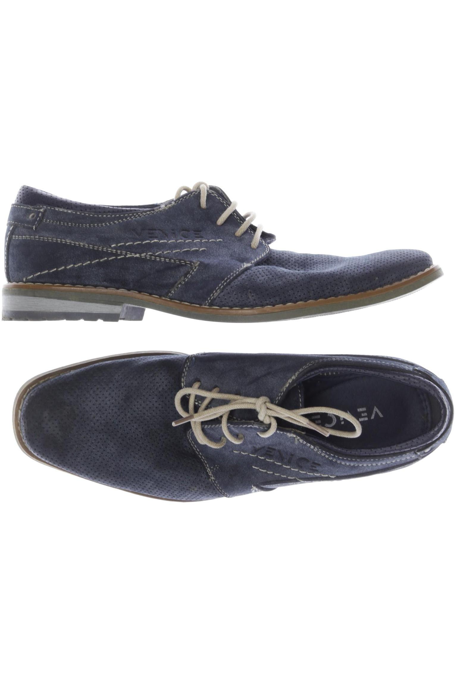 

Venice Herren Halbschuh, marineblau, Gr. 40