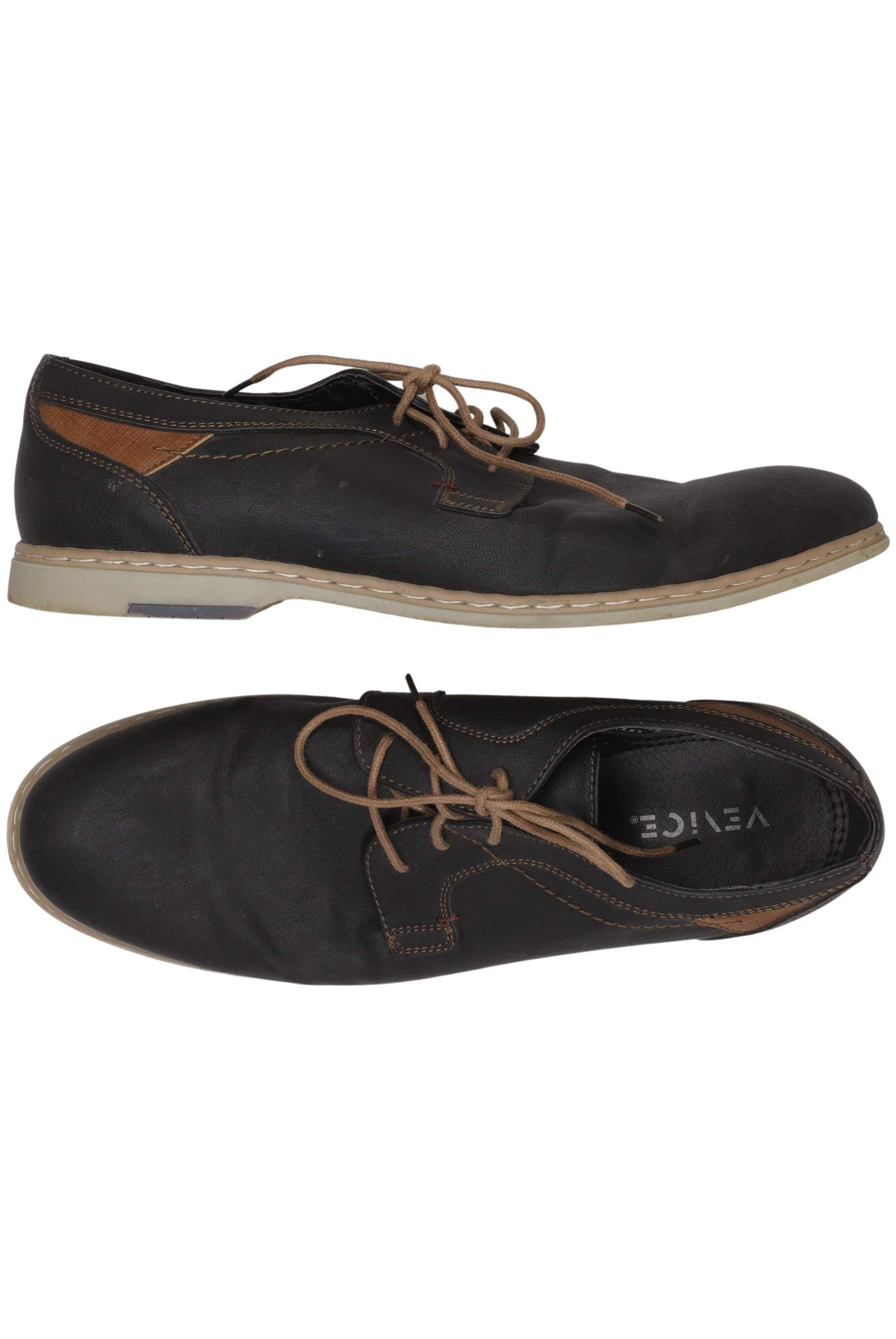 

Venice Herren Halbschuh, schwarz, Gr. 45