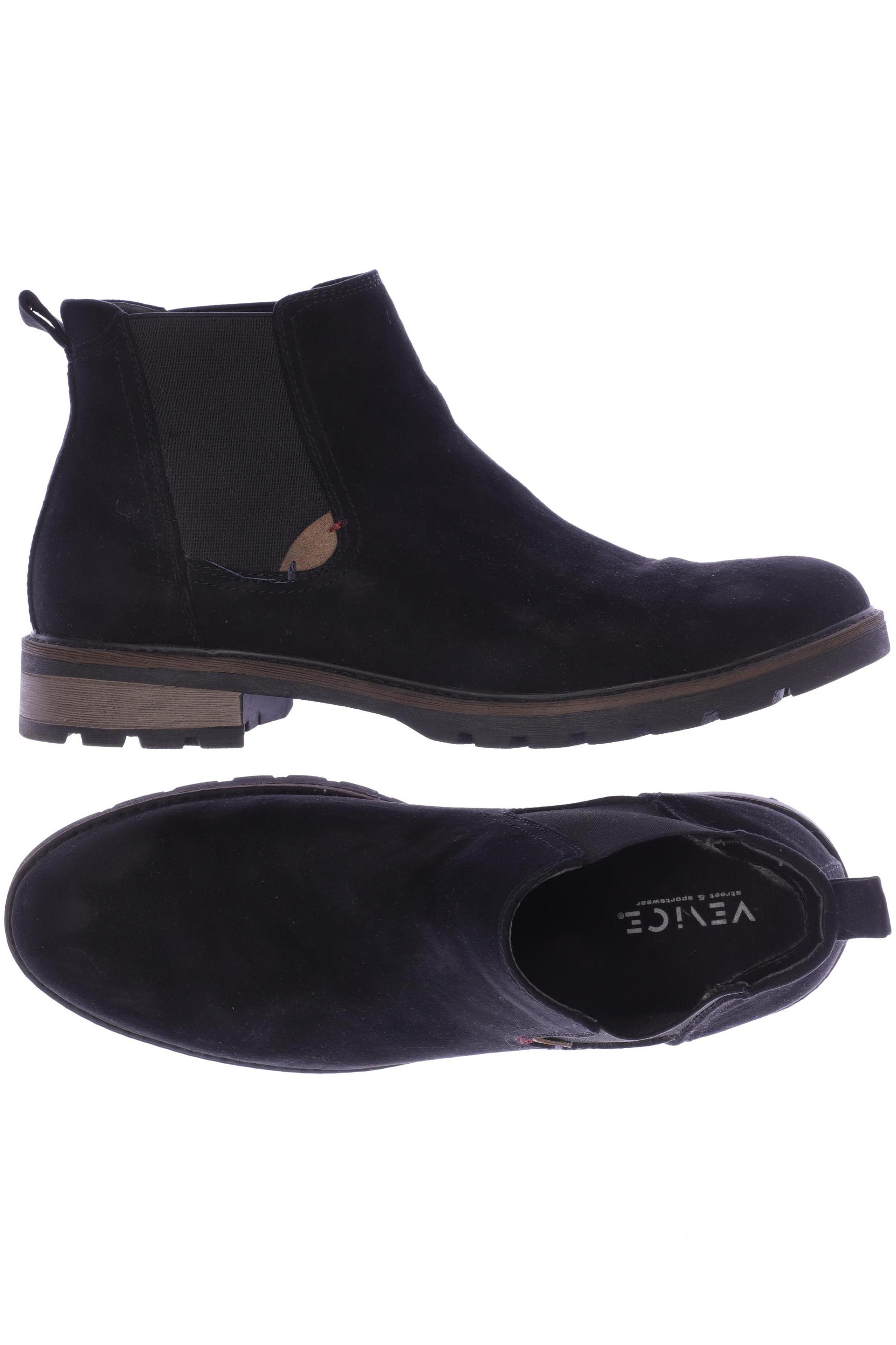 

Venice Herren Stiefel, schwarz, Gr. 44