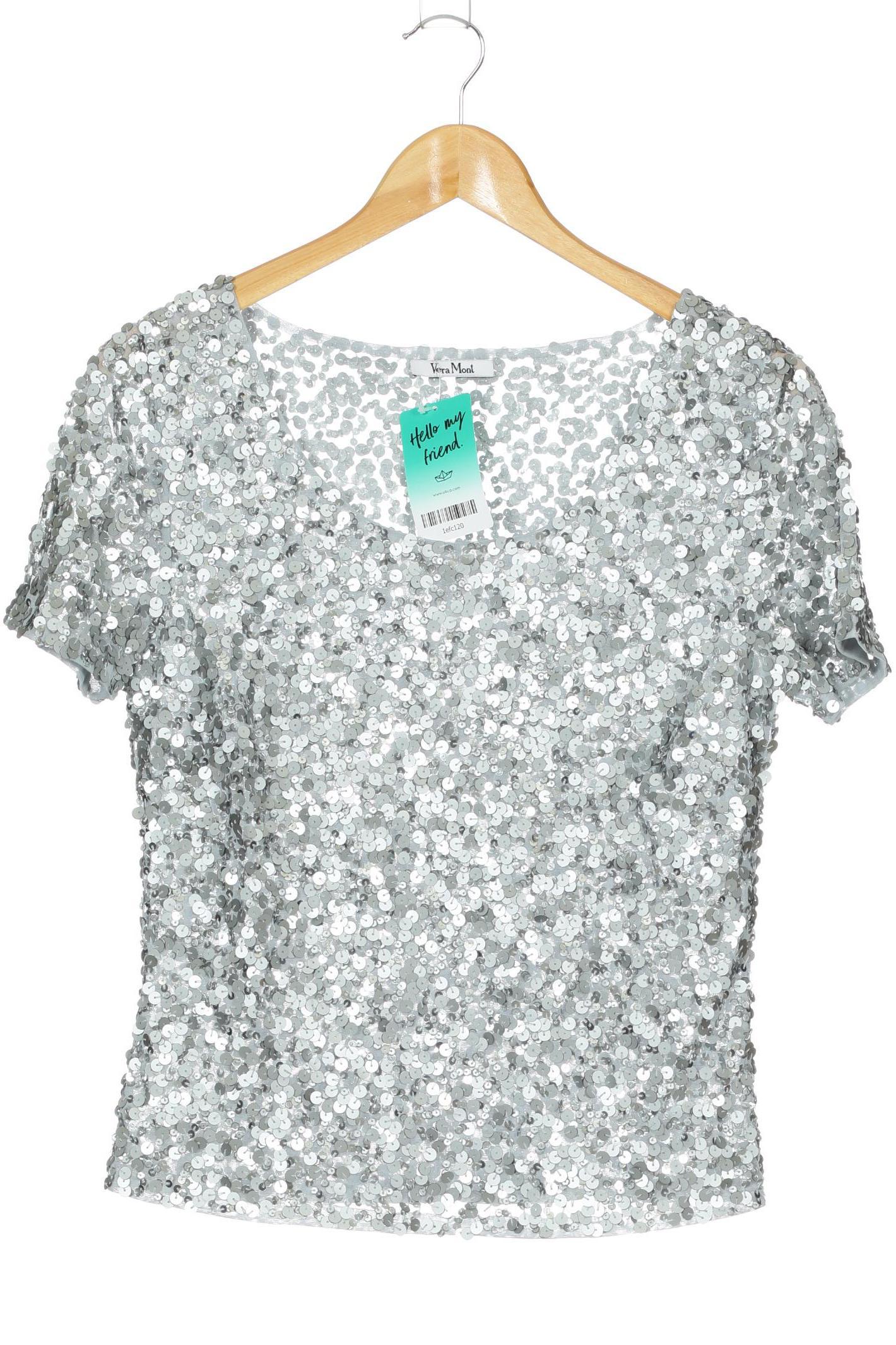 

Vera Mont Damen T-Shirt, grau, Gr.