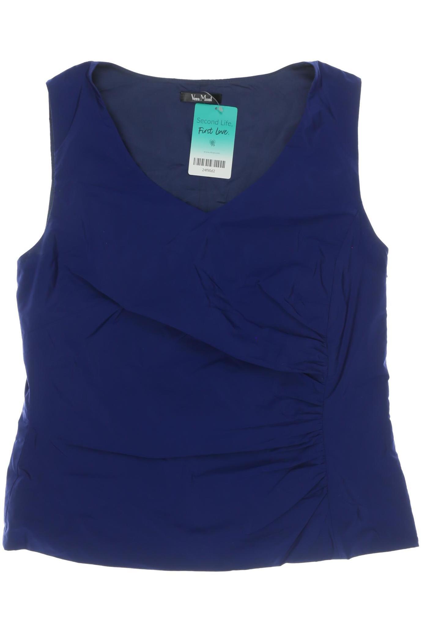 

Vera Mont Damen Top, blau, Gr. 42