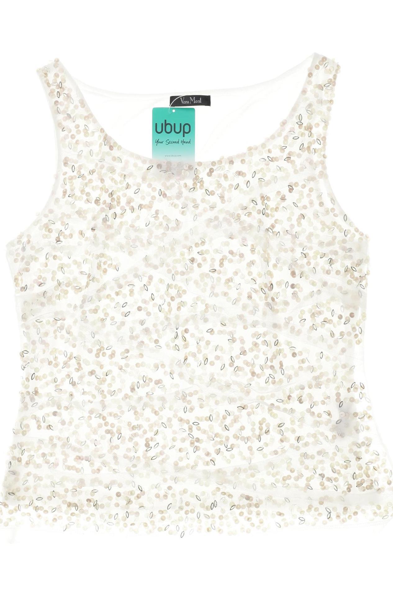 

Vera Mont Damen Top, weiß, Gr. 40