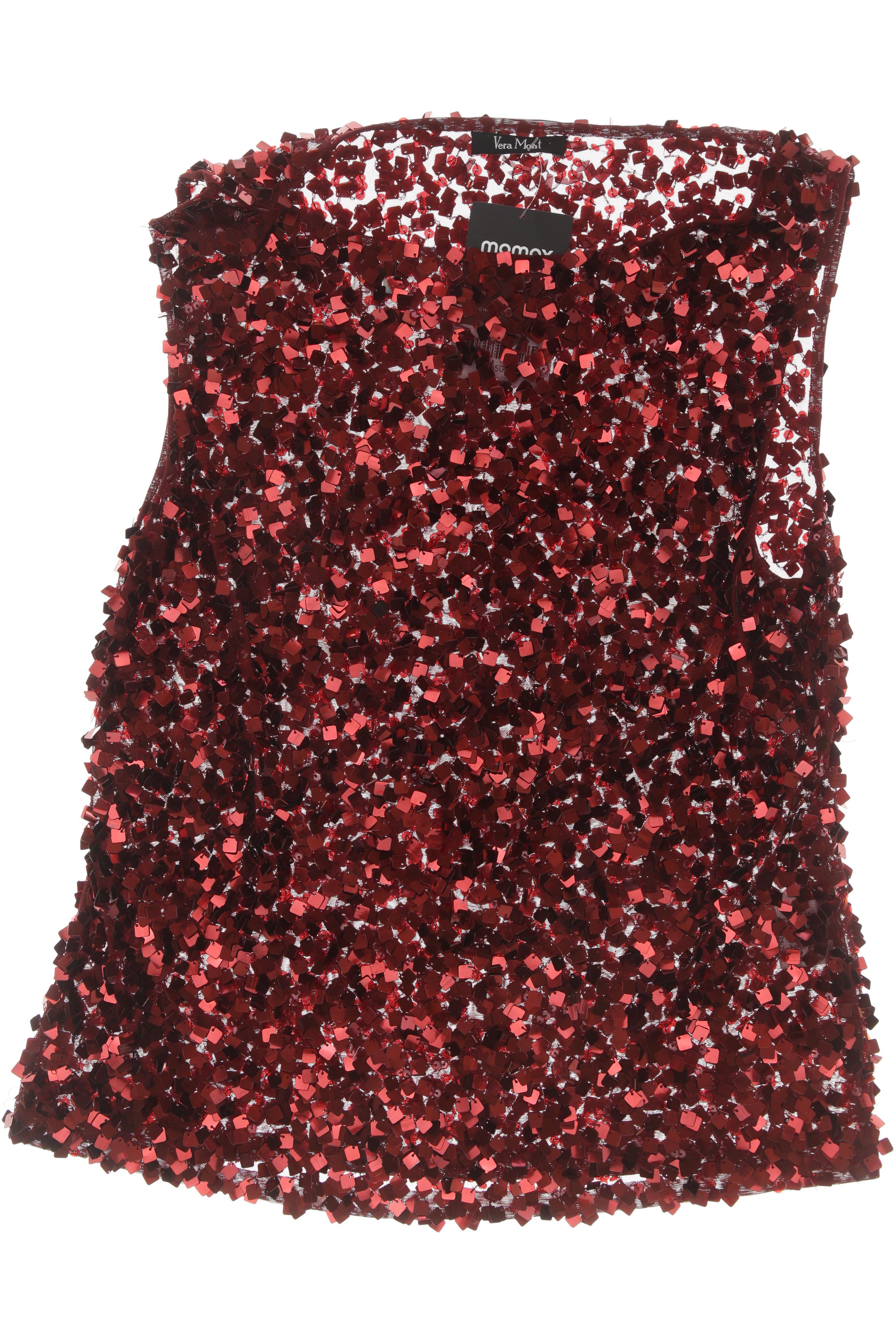 

Vera Mont Damen Top, rot, Gr. 38