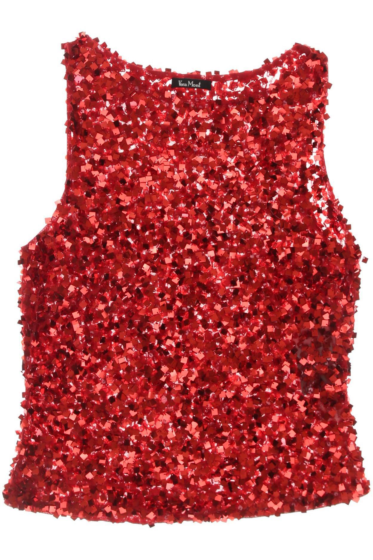 

Vera Mont Damen Top, rot, Gr. 38