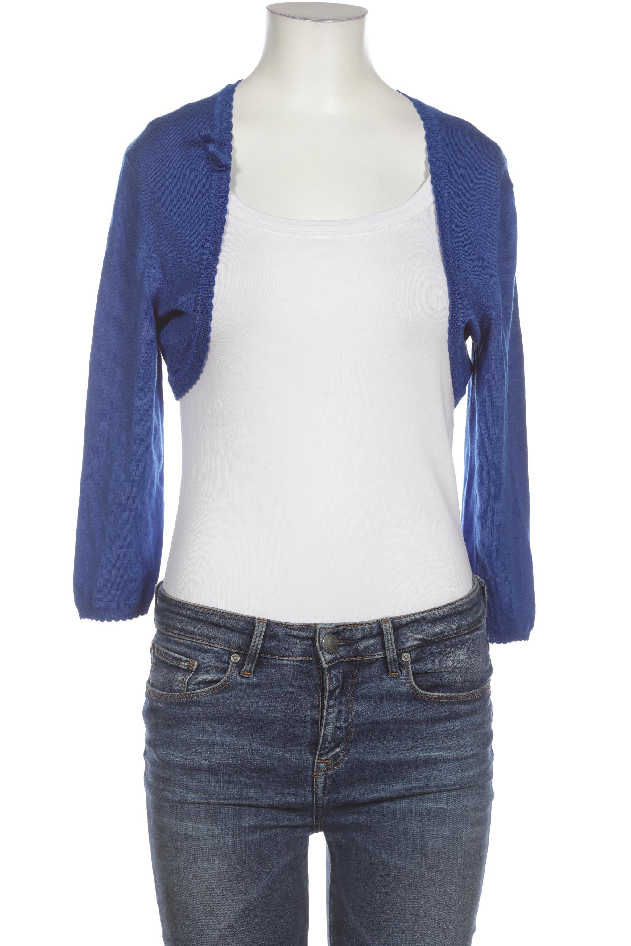 

Vera Mont Damen Strickjacke, blau, Gr. 38