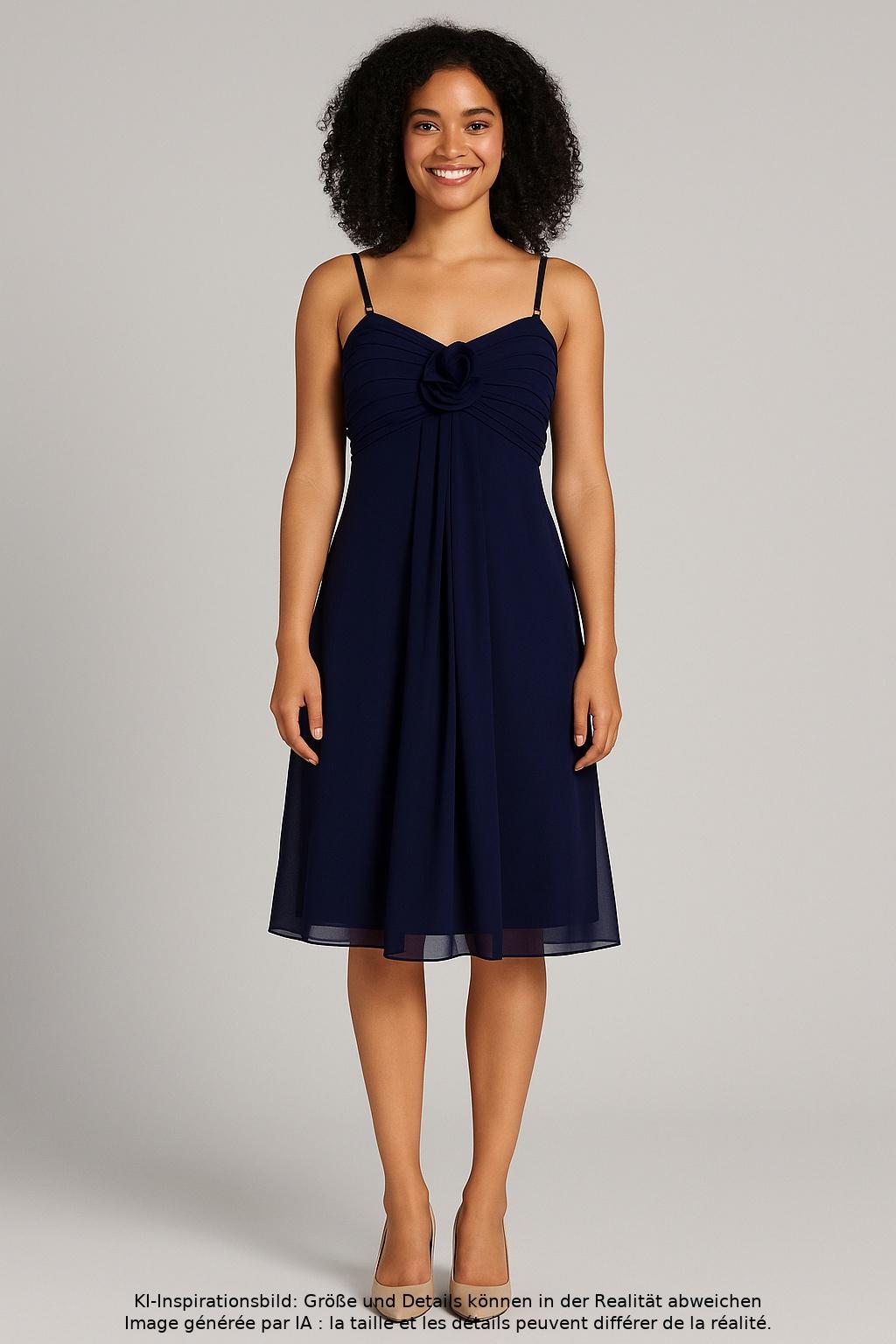 

Vera Mont Damen Kleid, marineblau, Gr. 38