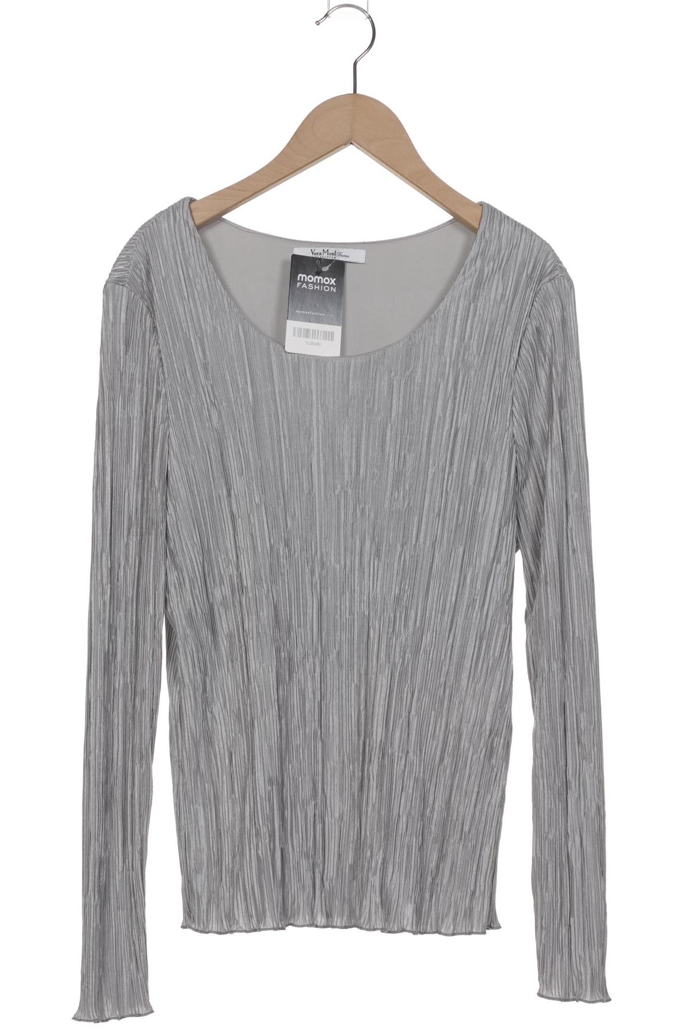 

Vera Mont Damen Langarmshirt, grau, Gr. 38