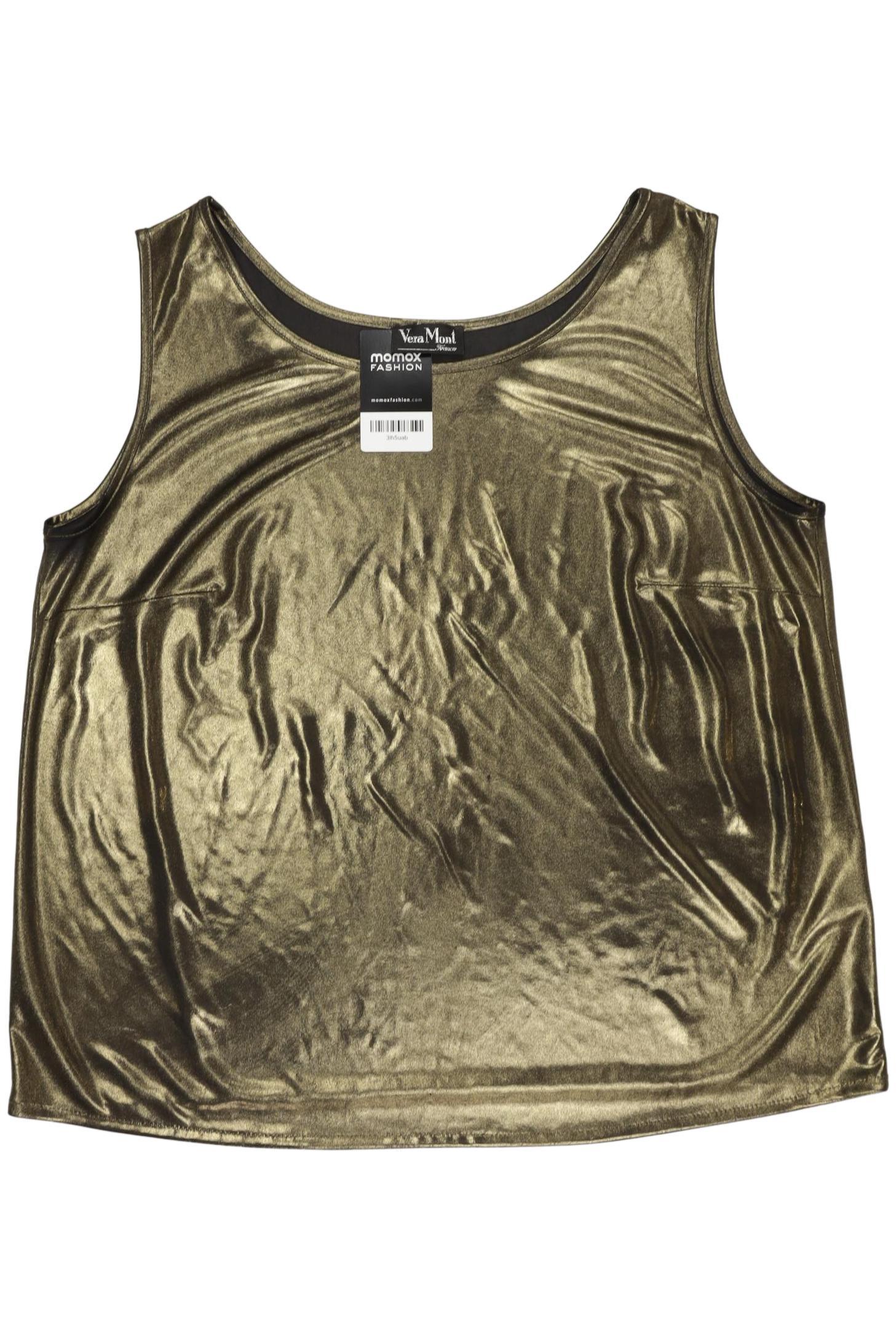 

Vera Mont Damen Top, gold, Gr. 46