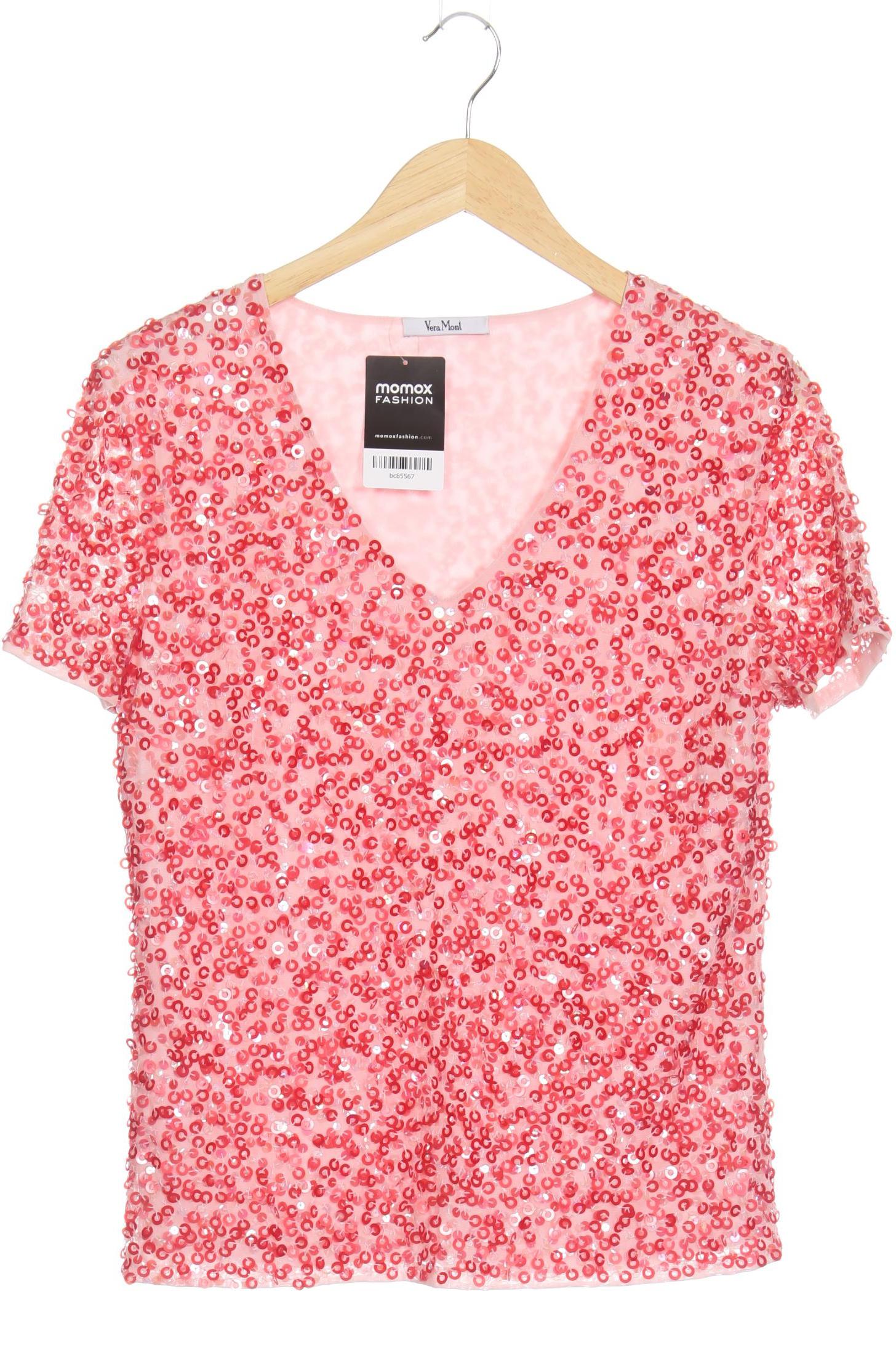 

Vera Mont Damen T-Shirt, pink, Gr. 40