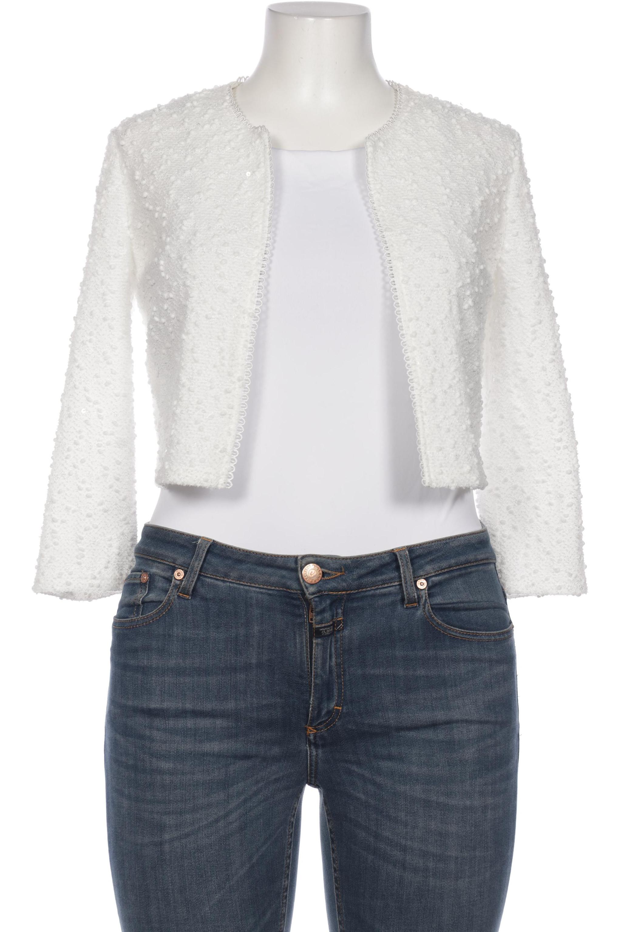 

Vera Mont Damen Strickjacke, weiß, Gr. 40