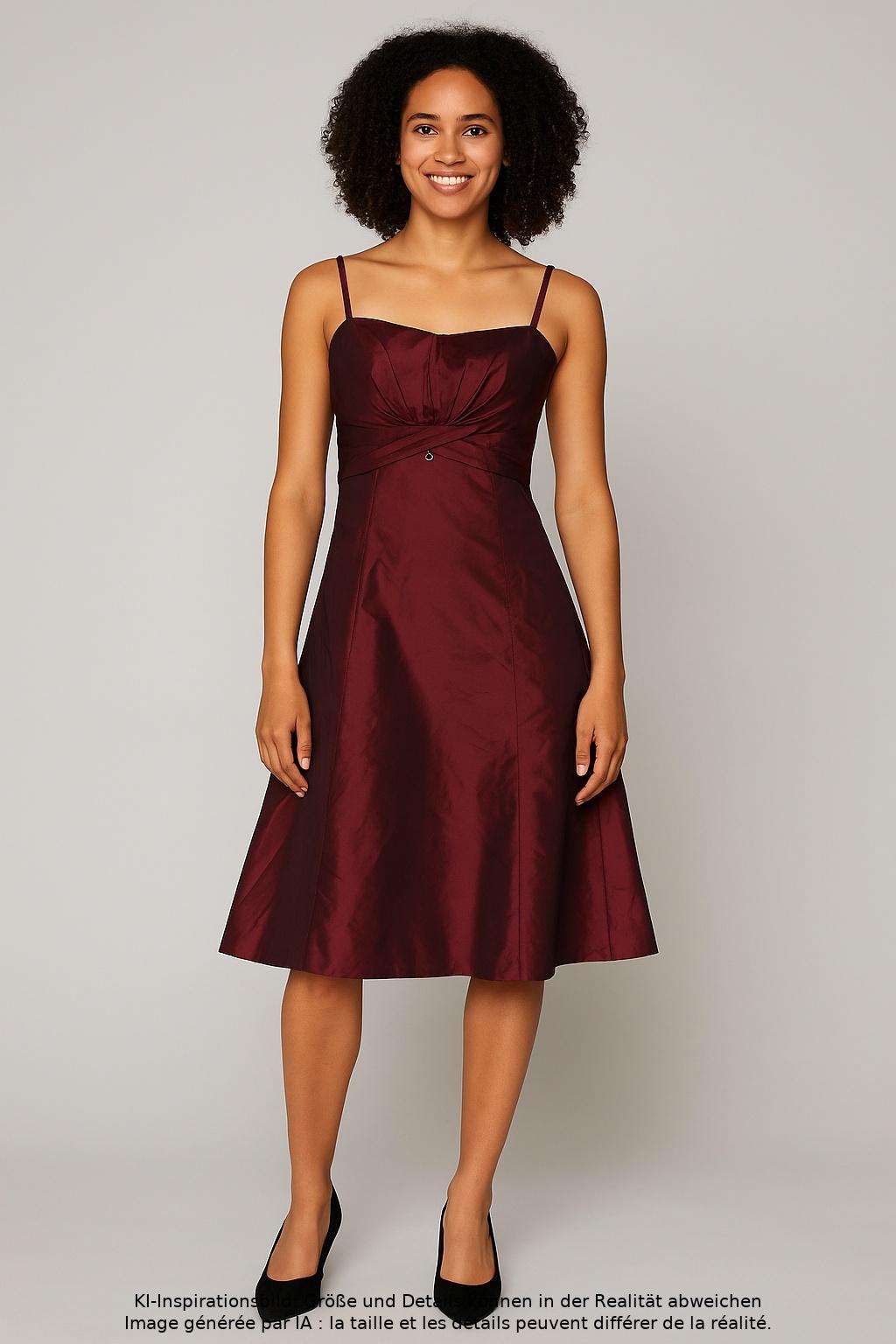 

Vera Mont Damen Kleid, bordeaux, Gr. 36
