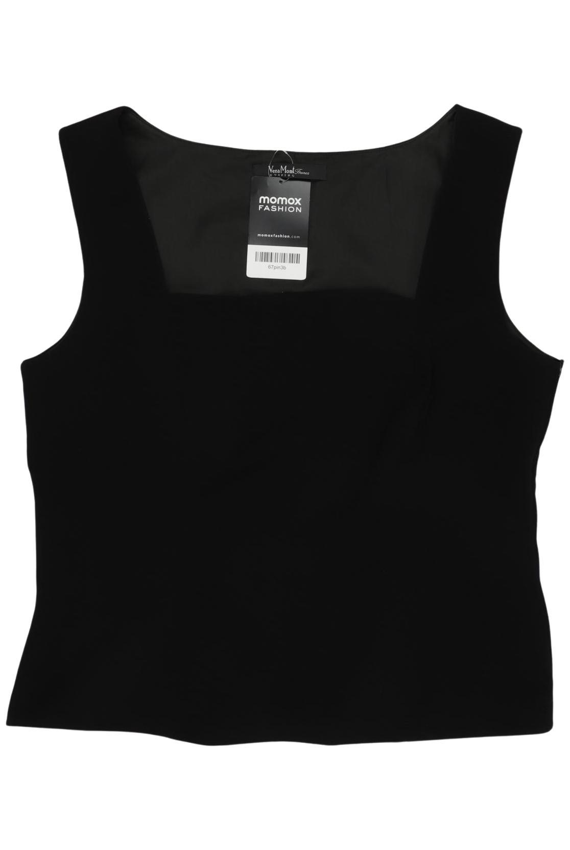 

Vera Mont Damen Top, schwarz, Gr. 40