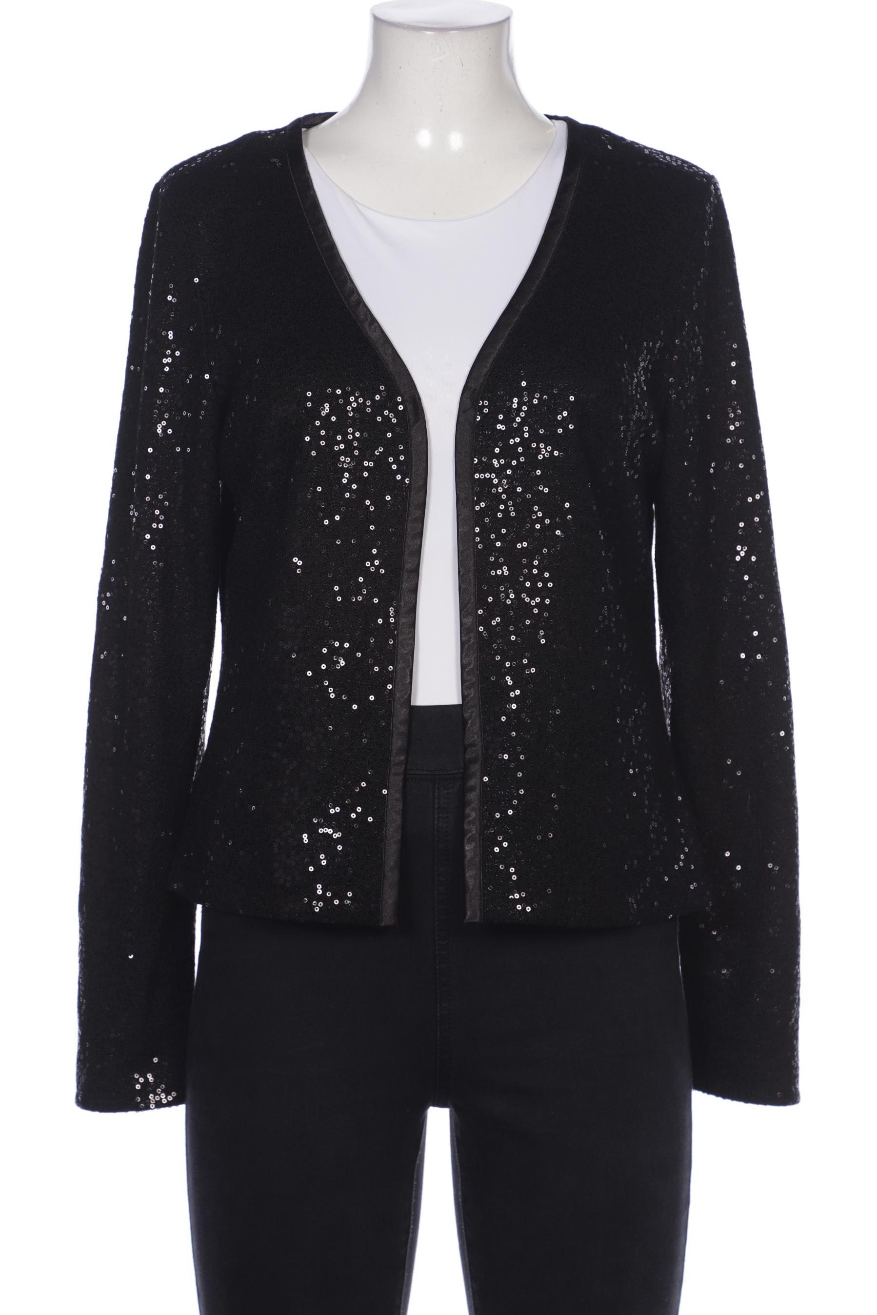 

Vera Mont Damen Strickjacke, schwarz, Gr. 42