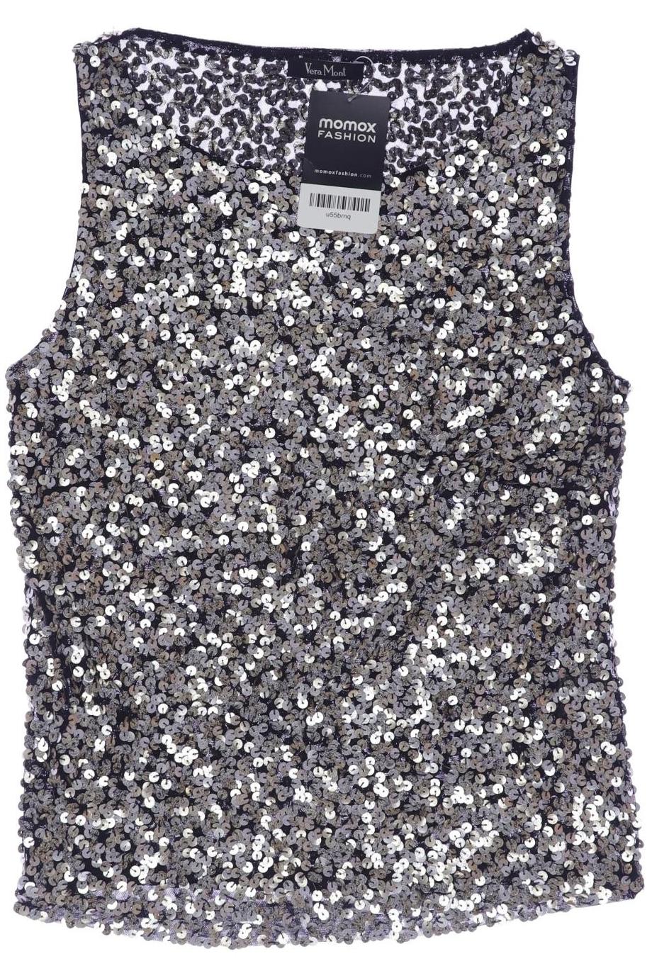 

Vera Mont Damen Top, silber, Gr. 38