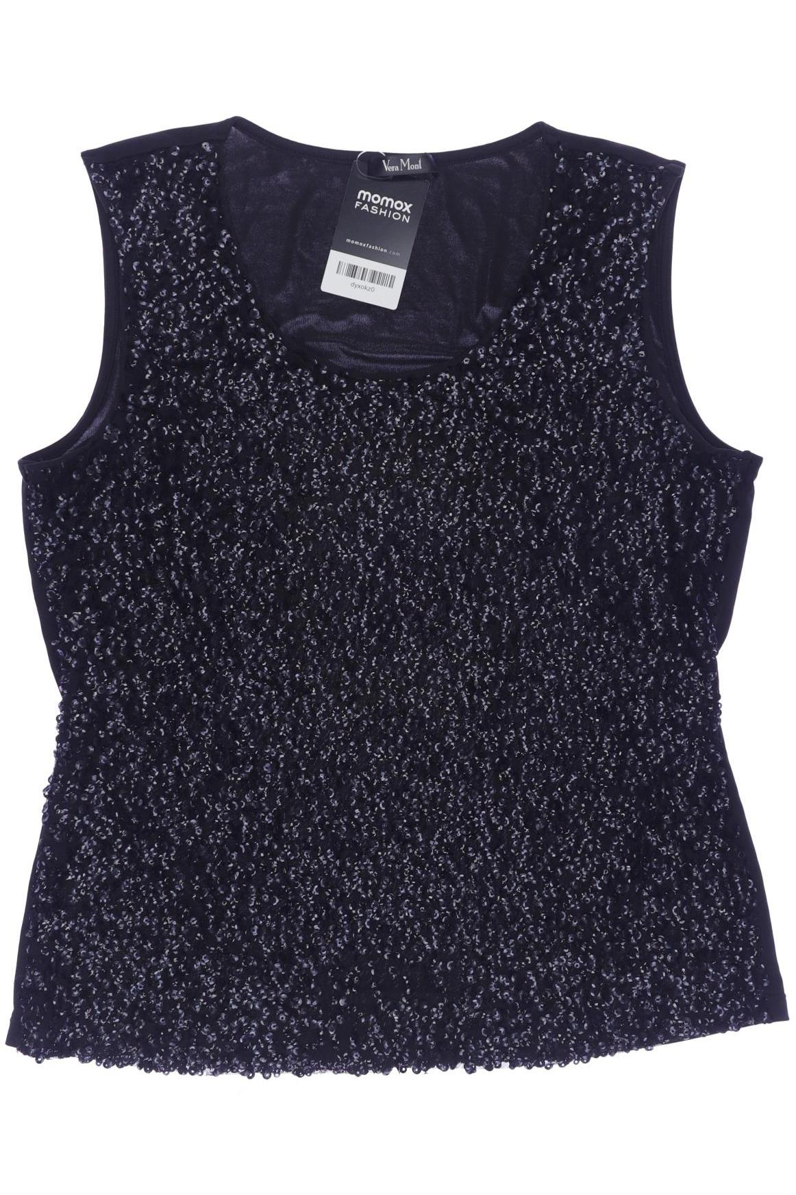 

Vera Mont Damen Top, schwarz, Gr. 38