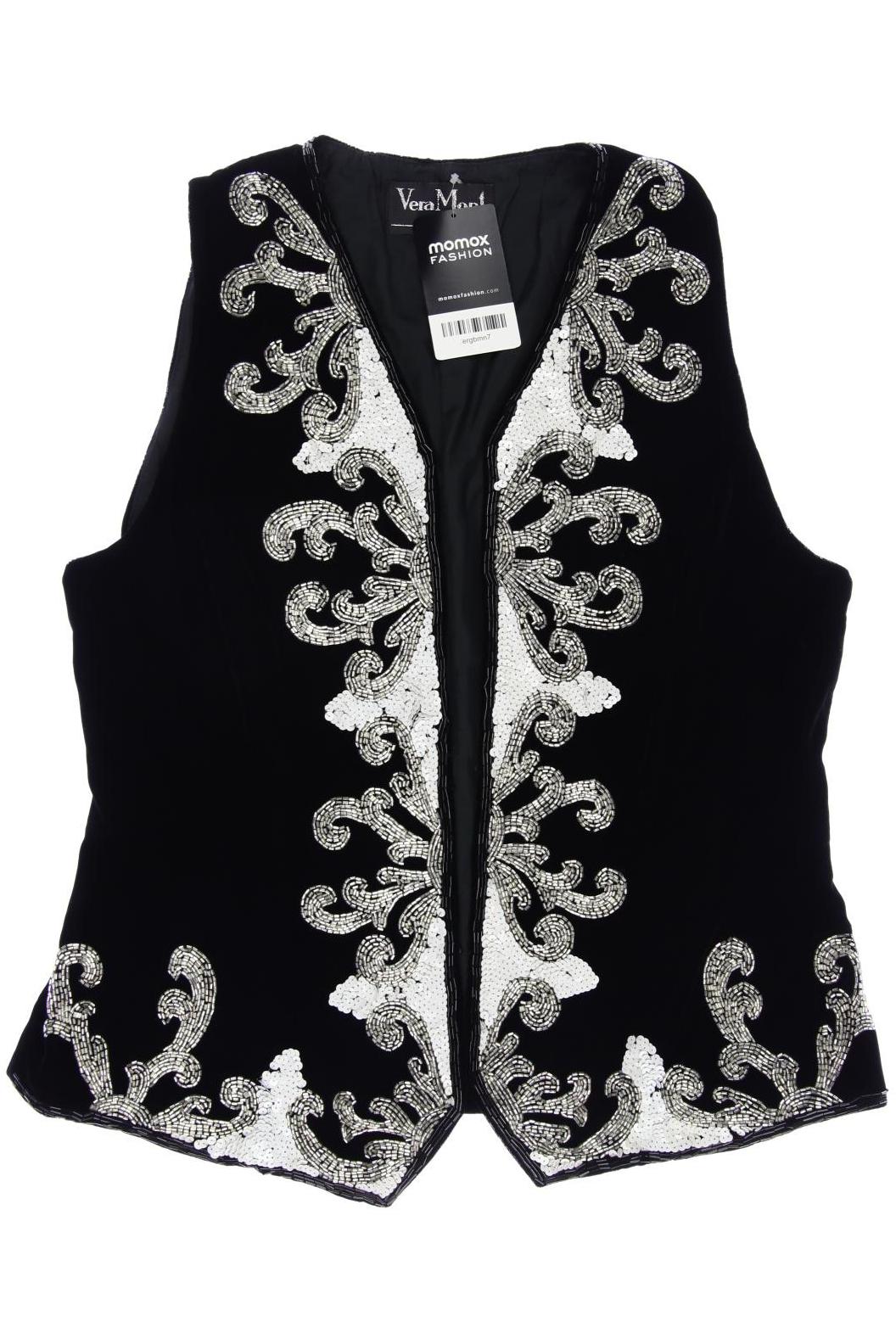 

Vera Mont Damen Weste, schwarz, Gr. 40