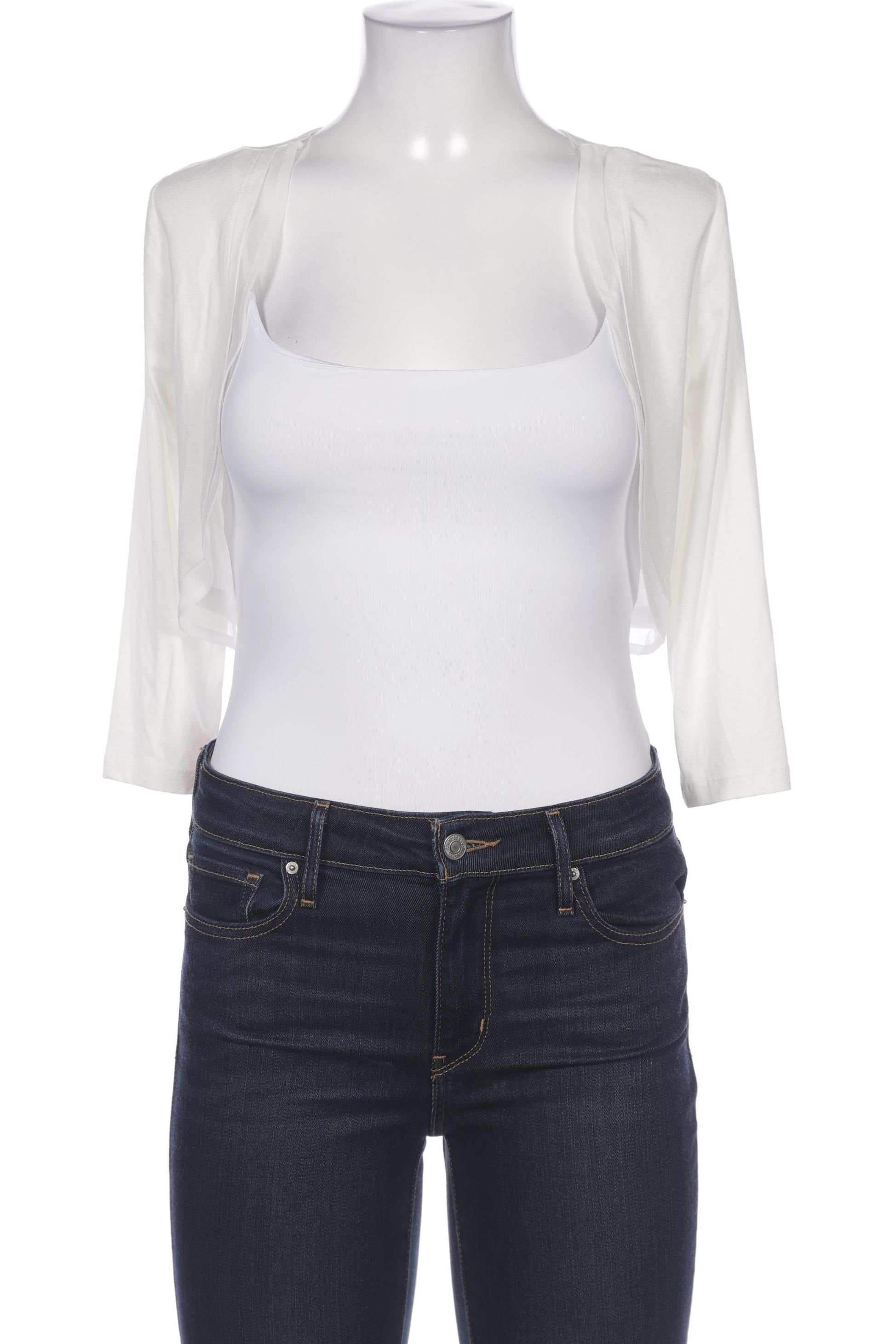 

Vera Mont Damen Strickjacke, weiß, Gr. 36