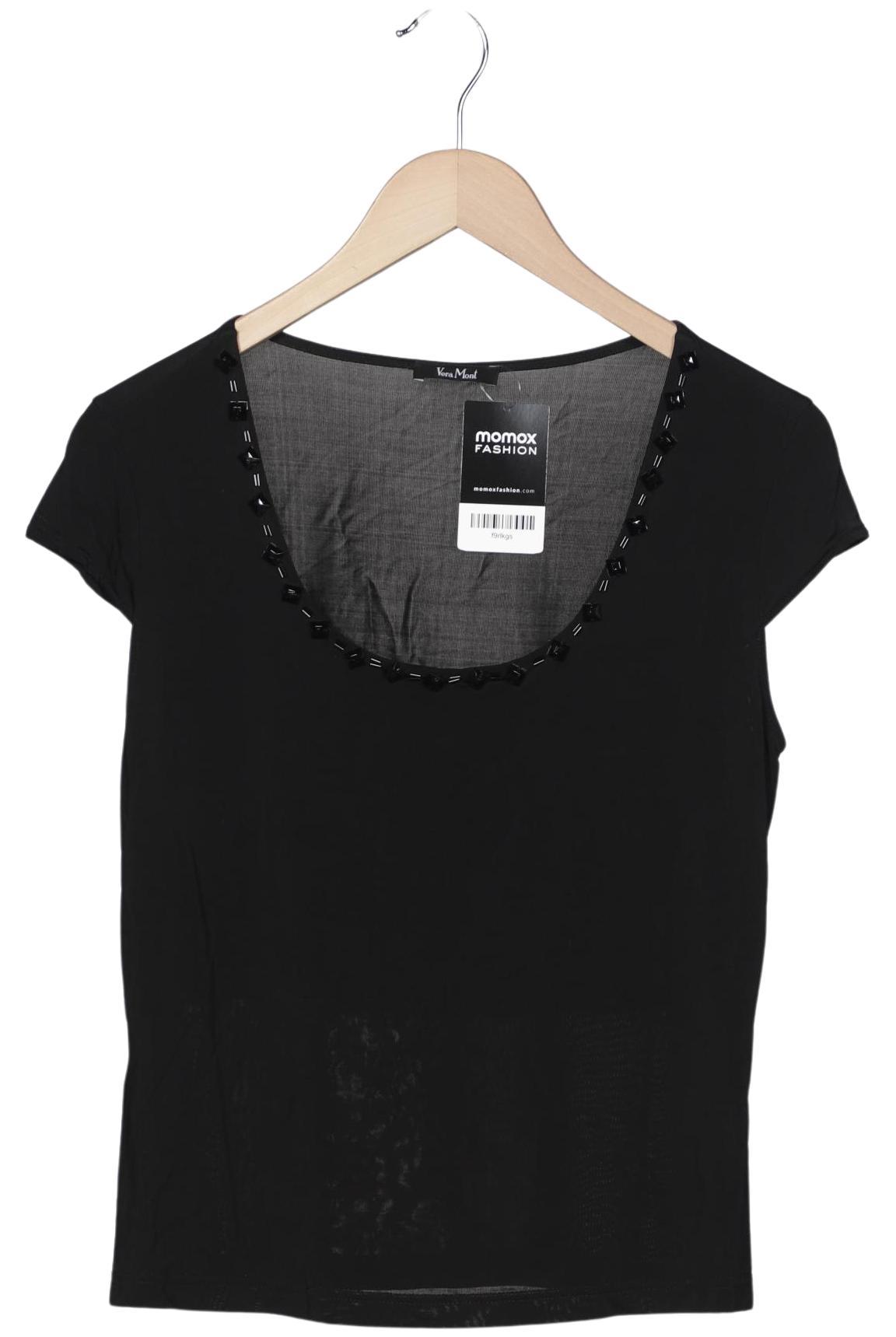 

Vera Mont Damen T-Shirt, schwarz, Gr. 40