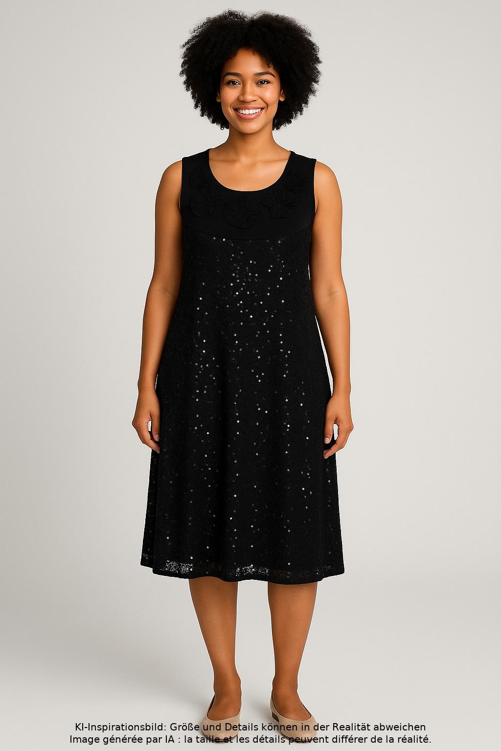 

Vera Mont Damen Kleid, schwarz, Gr. 42