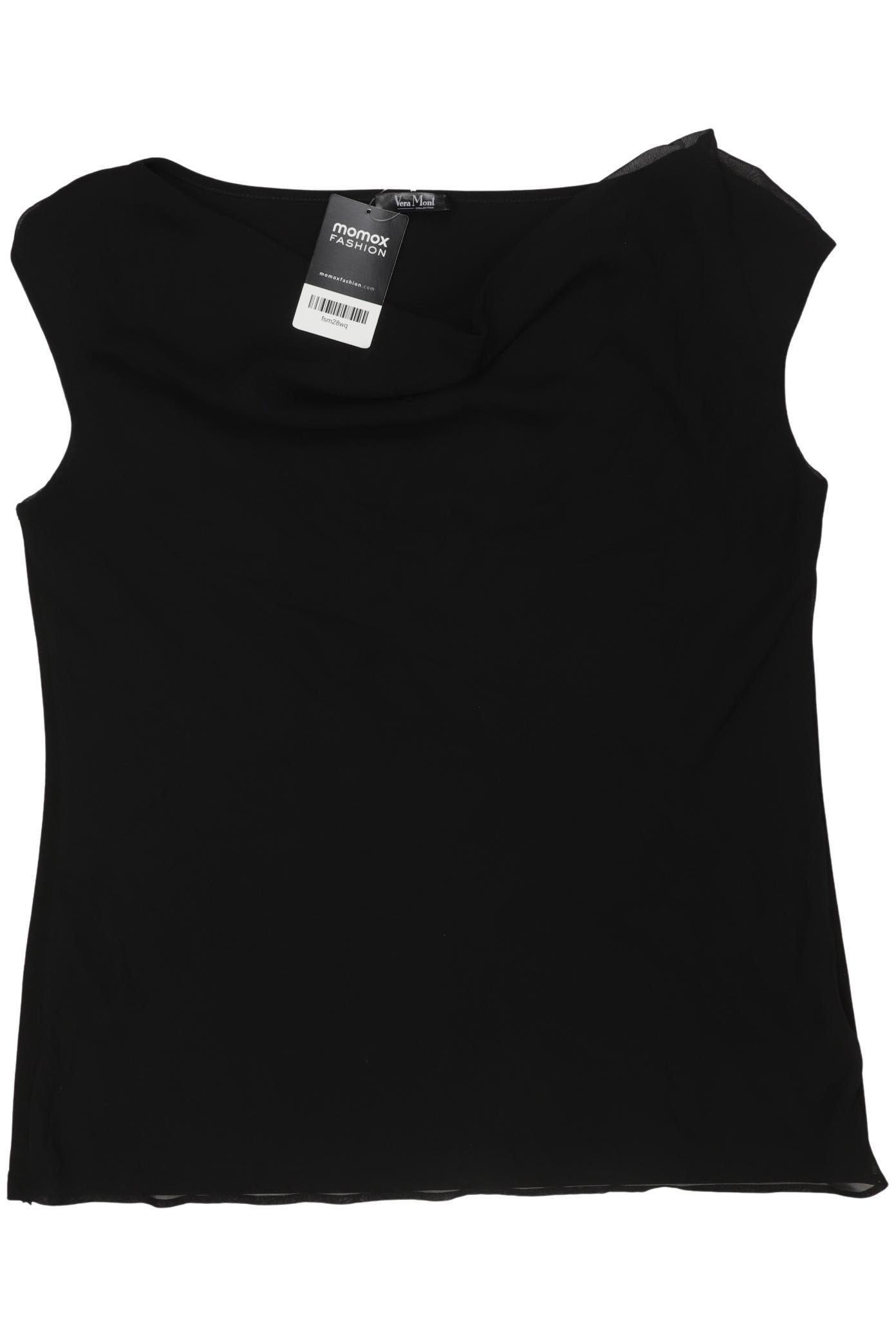 

Vera Mont Damen Top, schwarz, Gr. 44