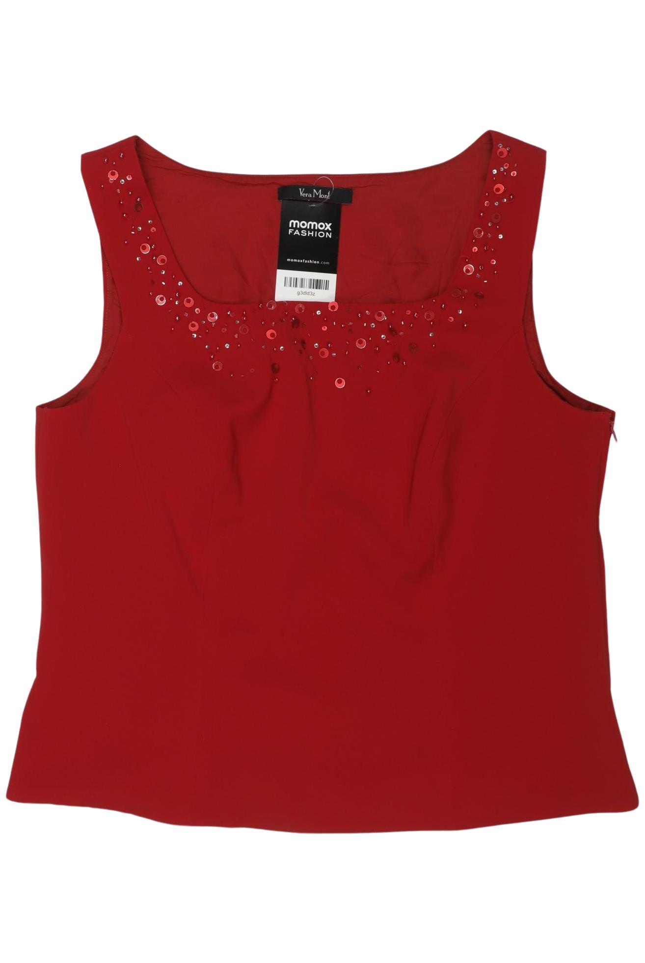 

Vera Mont Damen Top, rot, Gr. 46