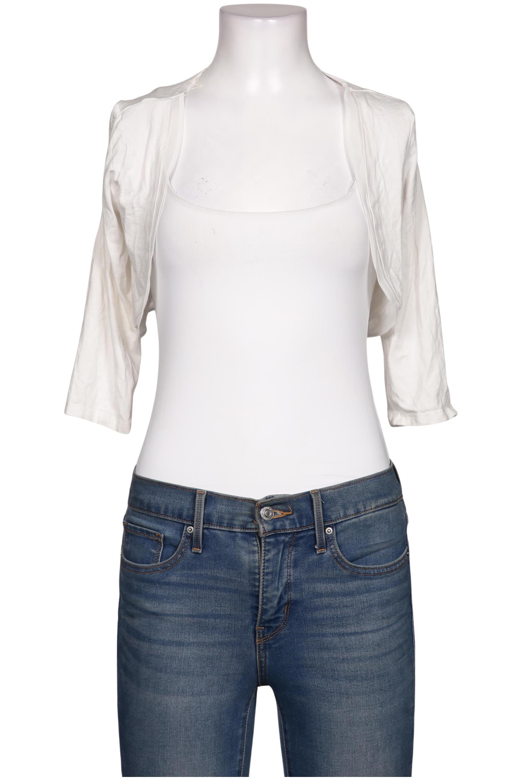 

Vera Mont Damen Strickjacke, weiß, Gr. 36