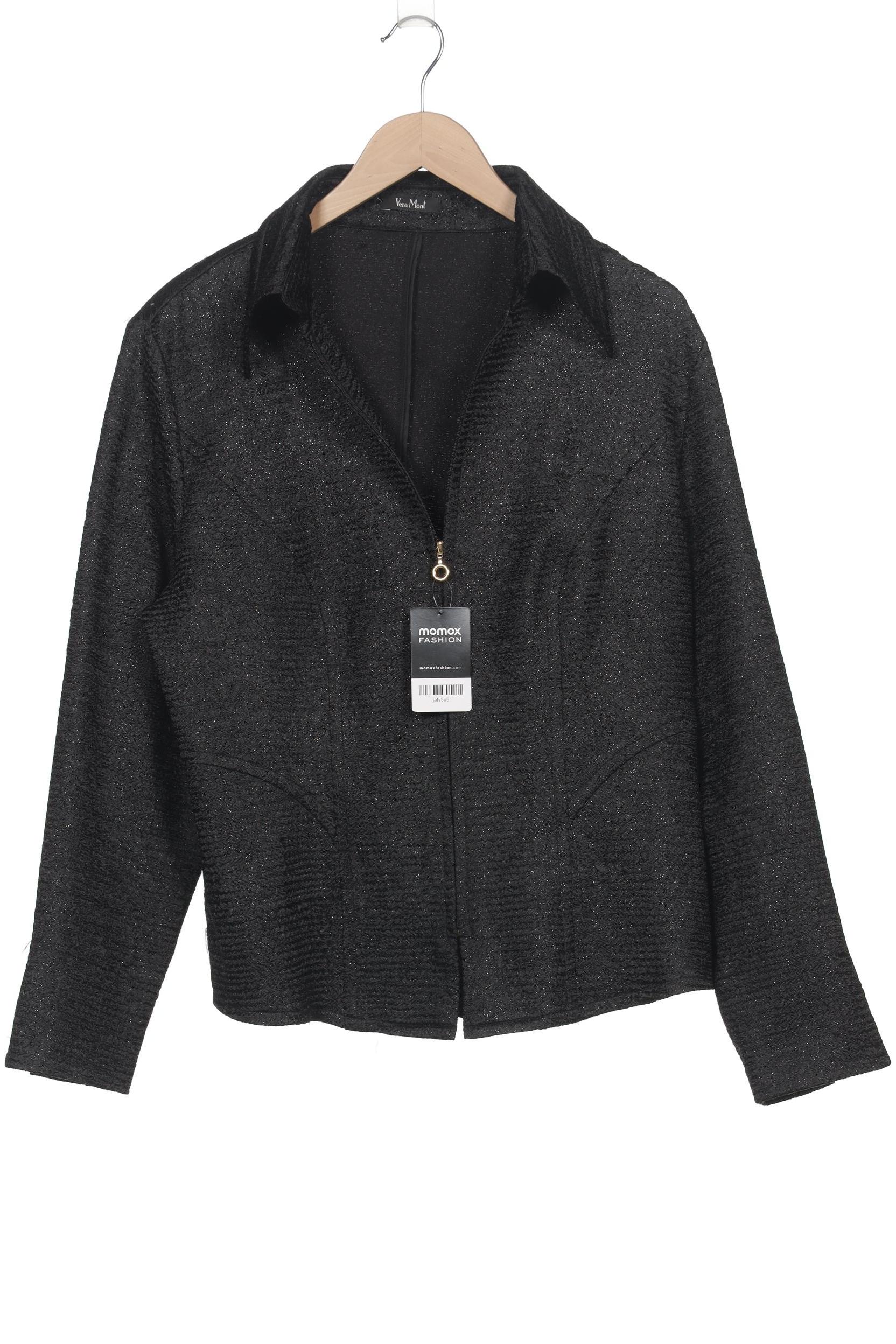 

Vera Mont Damen Jacke, schwarz, Gr. 46