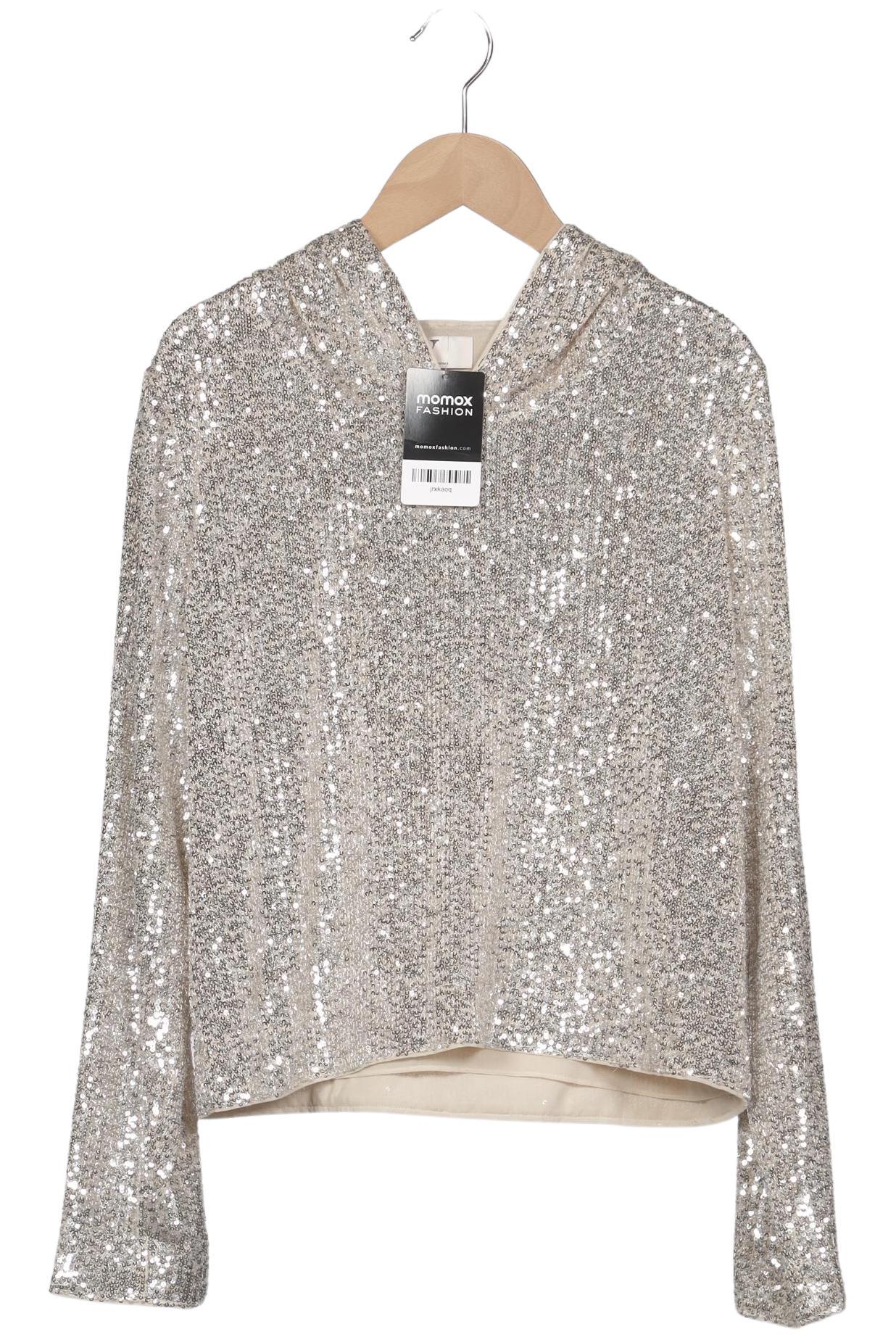 

Vera Mont Damen Kapuzenpullover, silber, Gr. 36