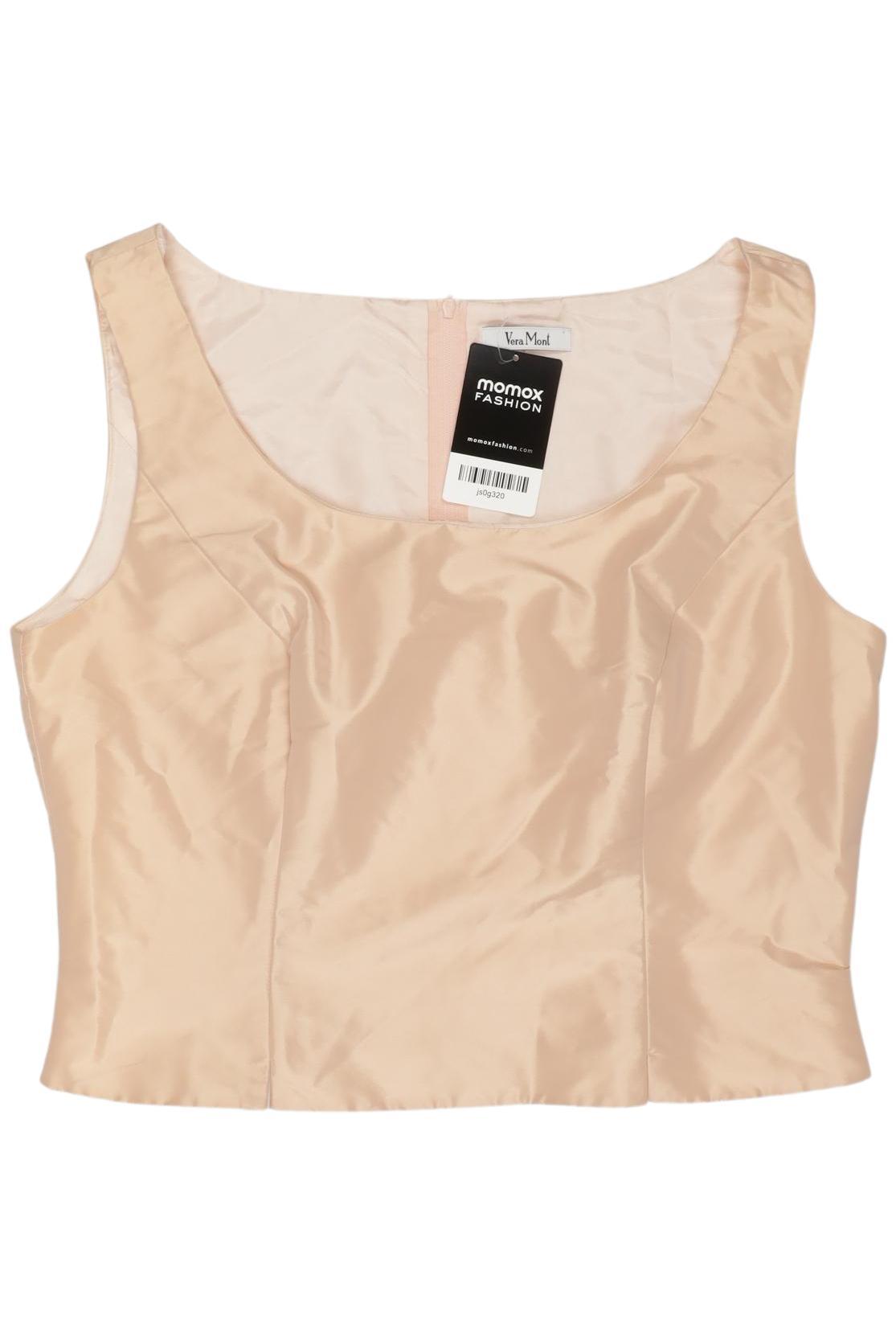 

Vera Mont Damen Top, beige, Gr. 40