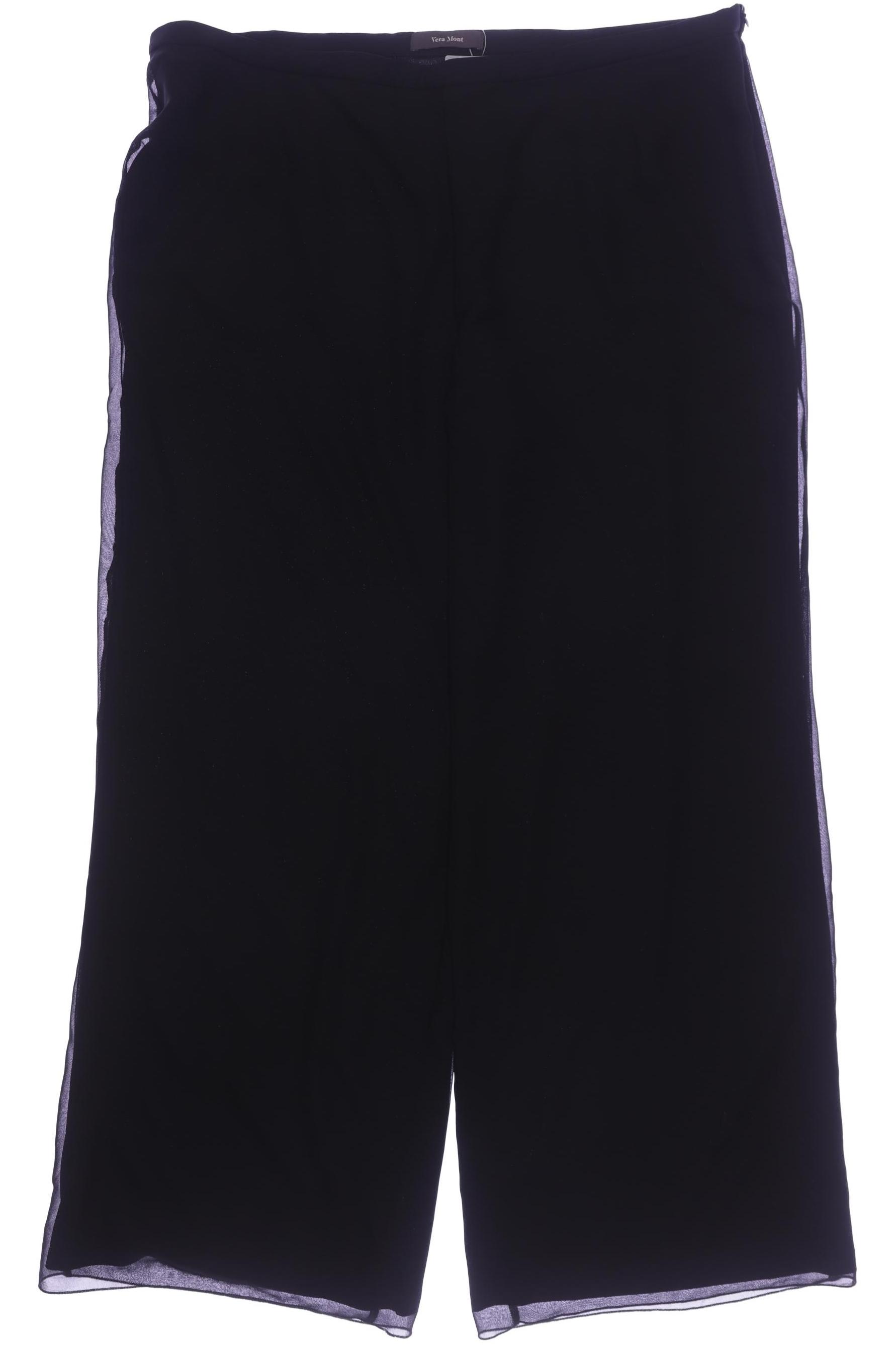 

Vera Mont Damen Stoffhose, schwarz, Gr. 48