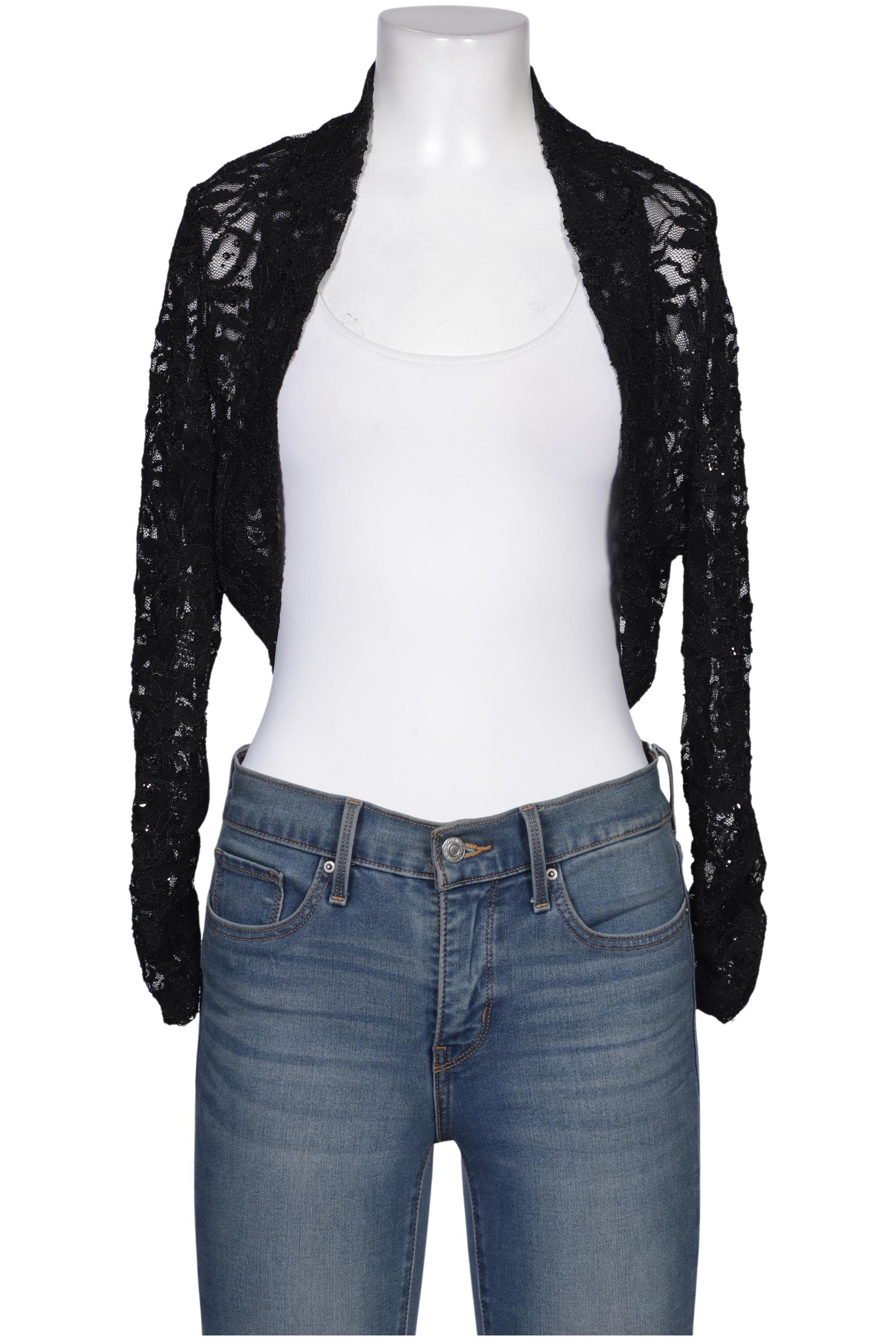 

Vera Mont Damen Strickjacke, schwarz, Gr. 38