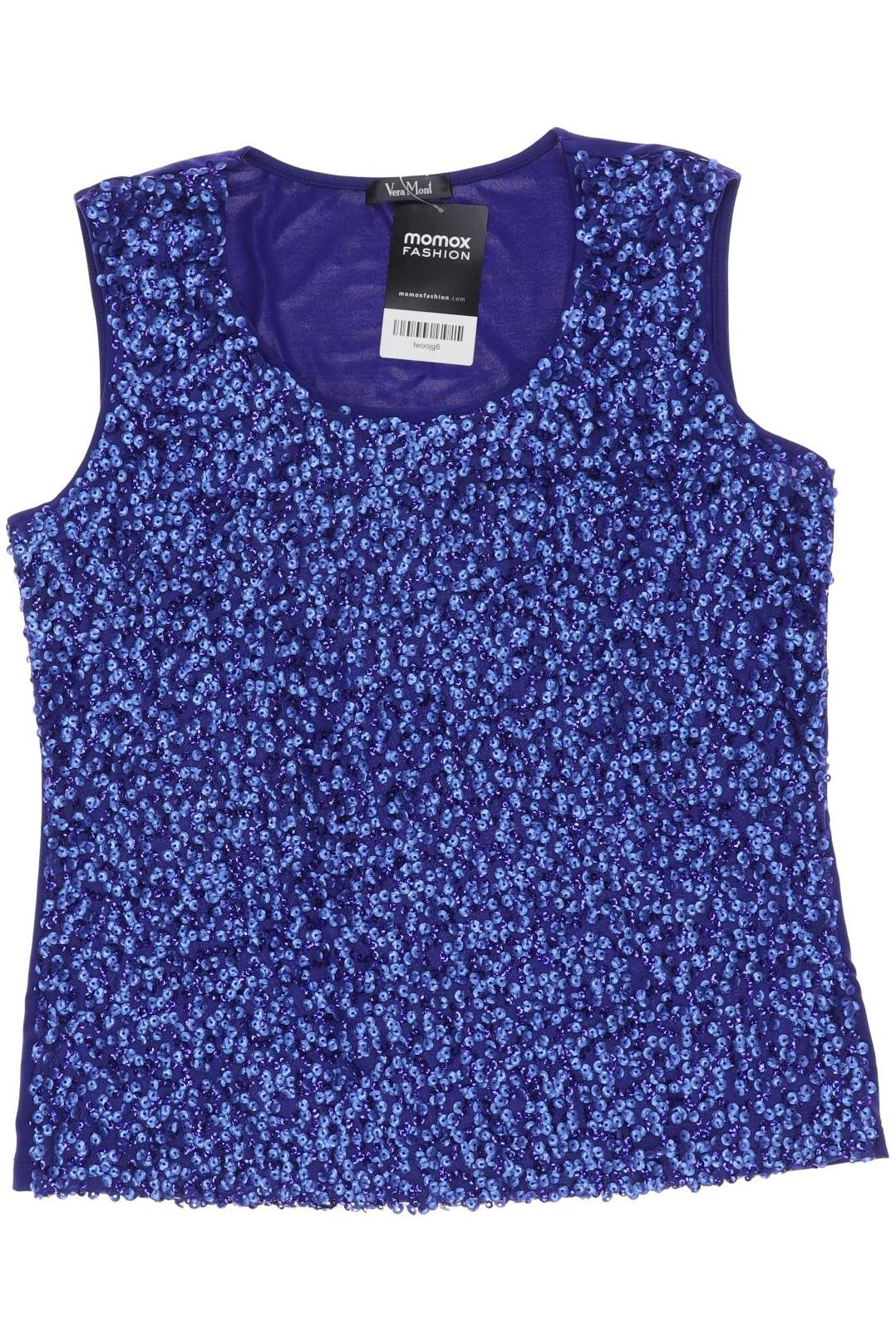

Vera Mont Damen Top, blau, Gr. 36