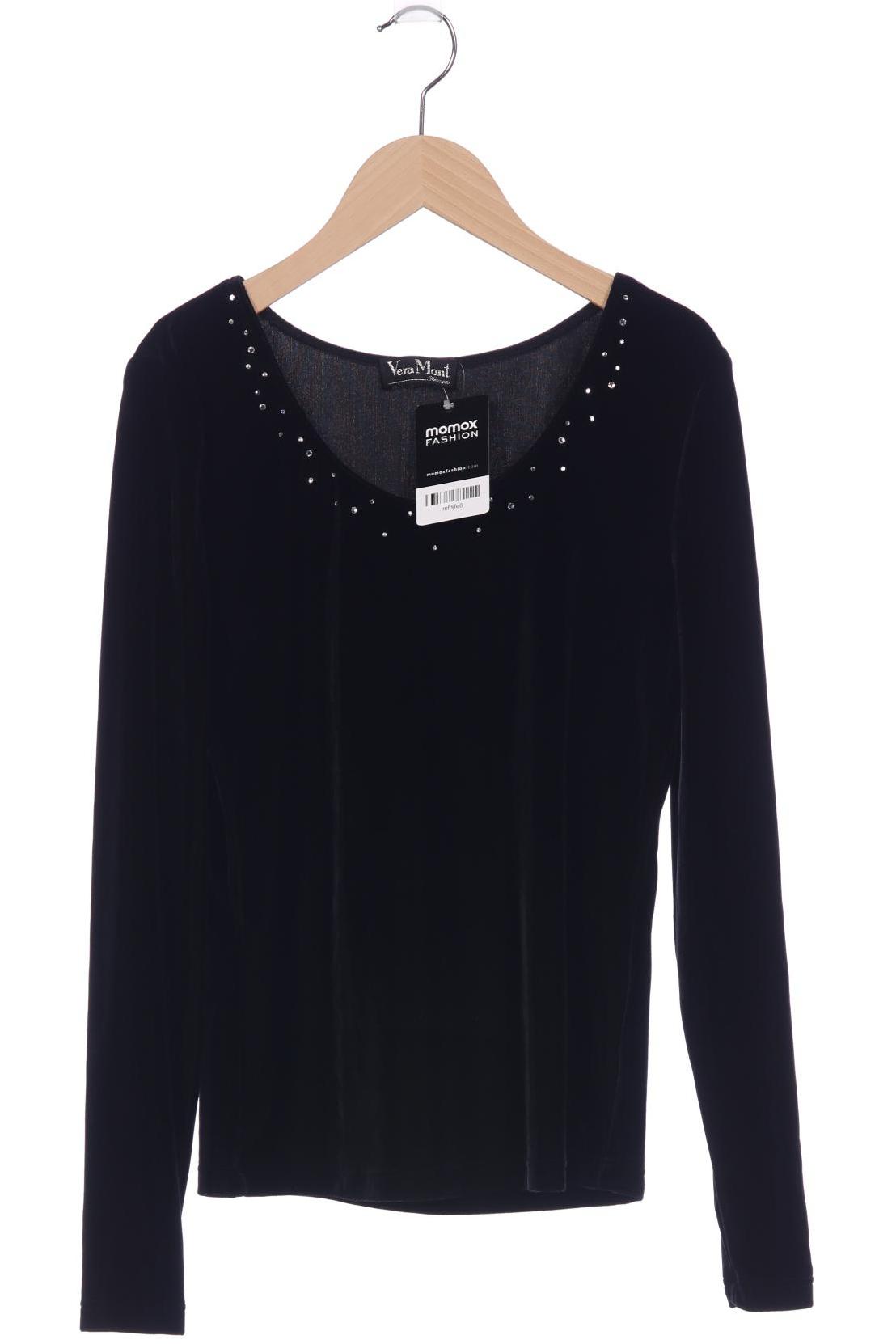 

Vera Mont Damen Langarmshirt, schwarz, Gr. 38