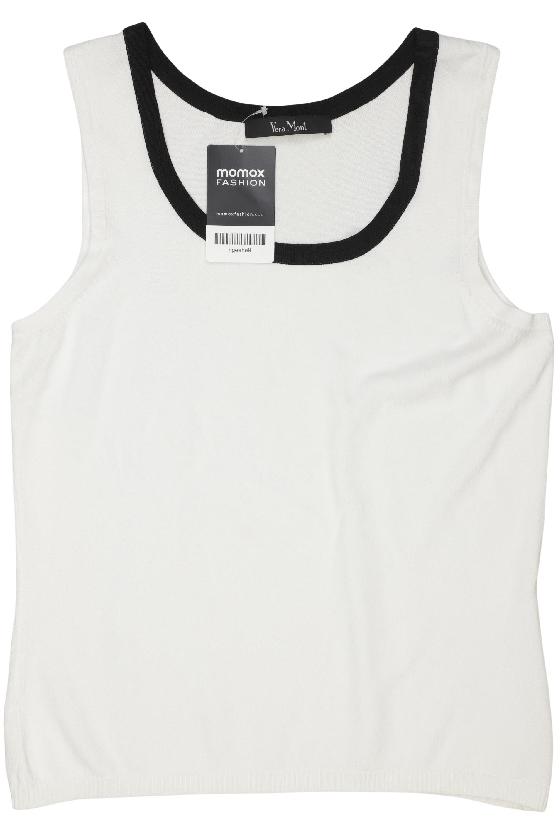 

Vera Mont Damen Top, weiß, Gr. 36